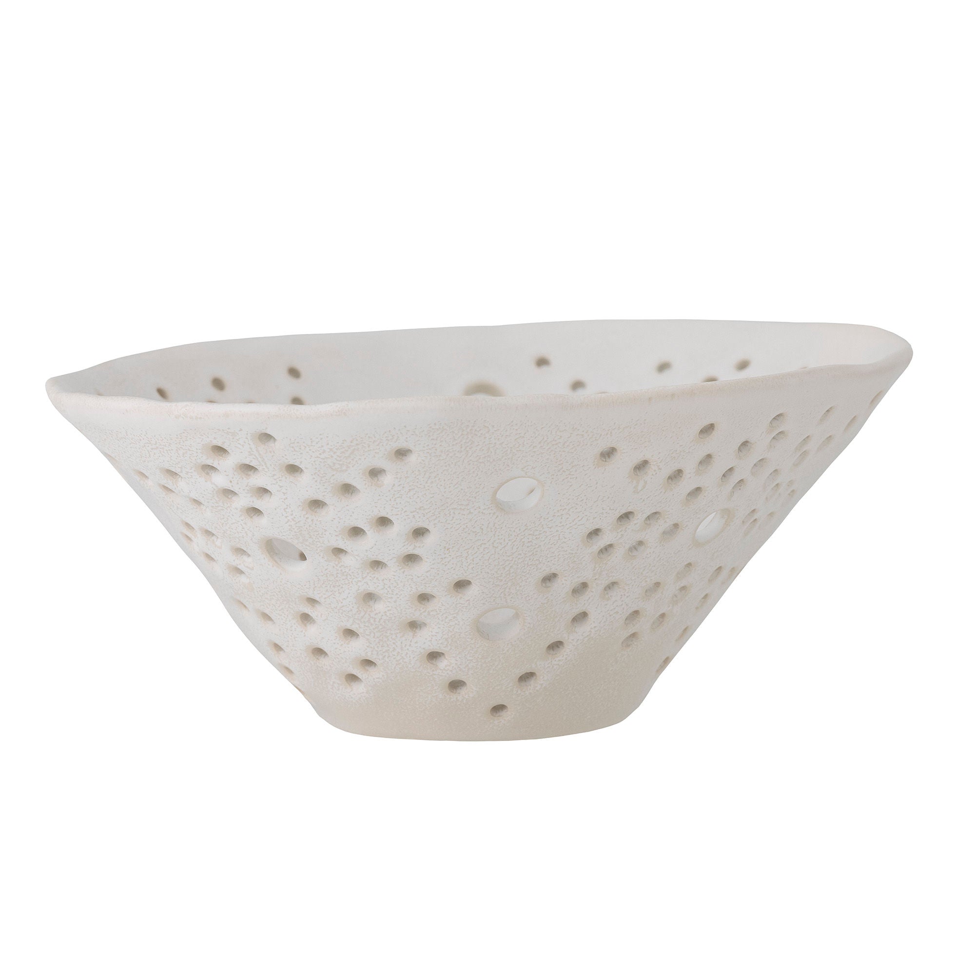 Bloomingville Dalena Deco碗，白色，stoneware