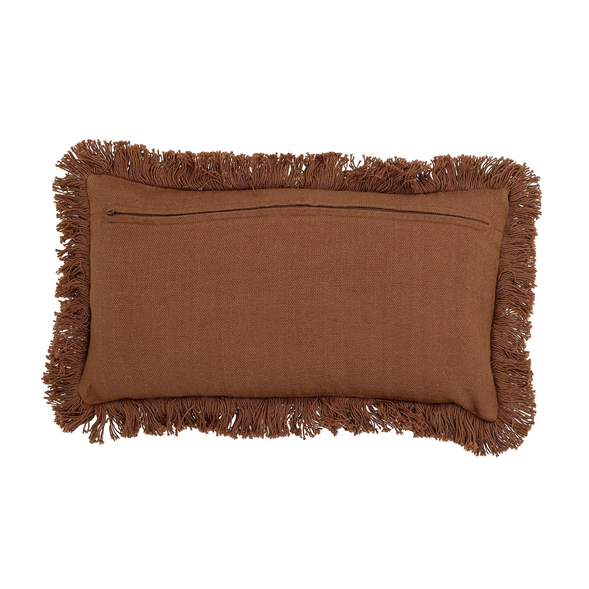 Bloomingville Galia Cushion, bruin, katoen