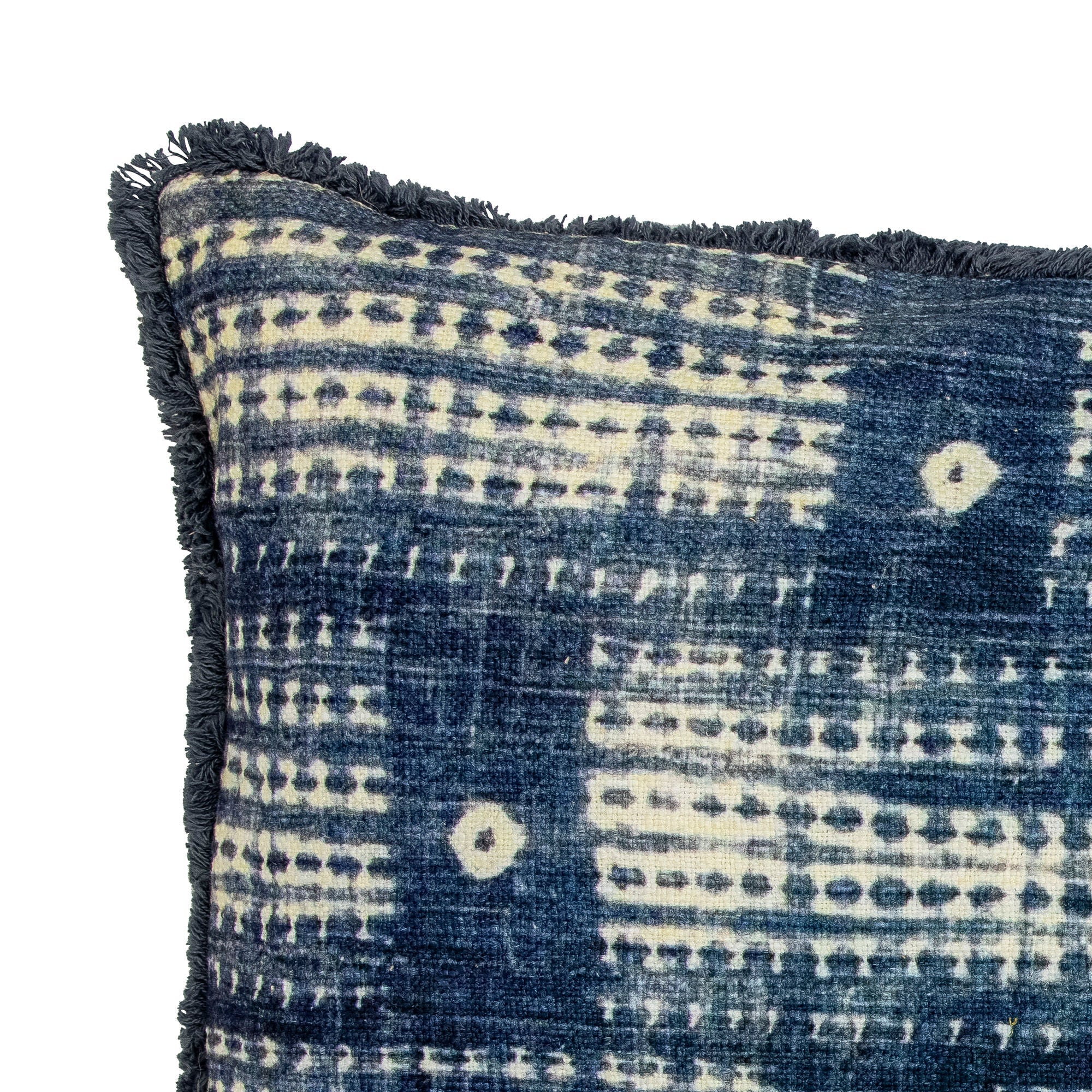 Collection créative Filppa Cushion, bleu, coton