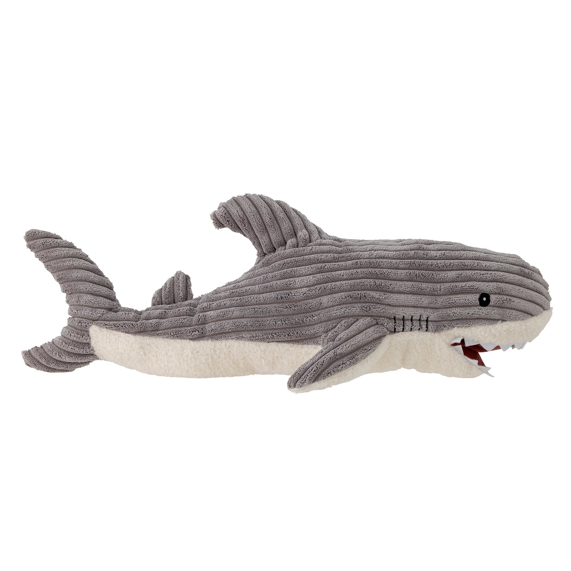 Bloomingville Mini Petter Soft Toy, Gray, Polyester