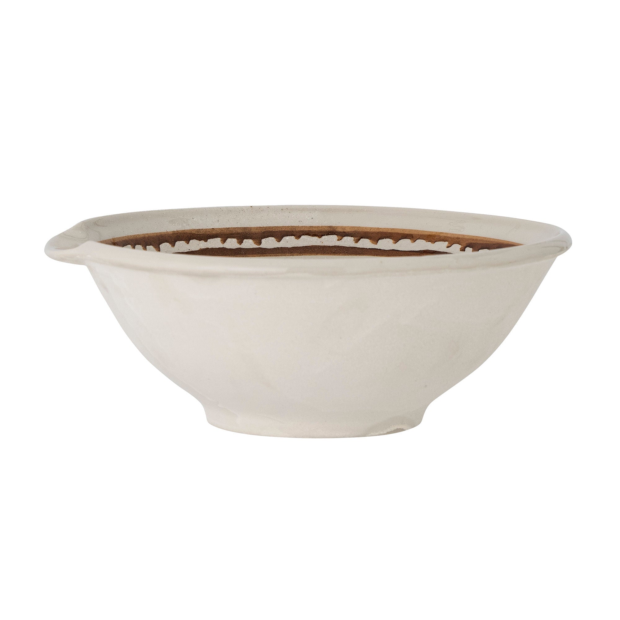 Bloomingville Heikki Bowl，棕色，stoneware