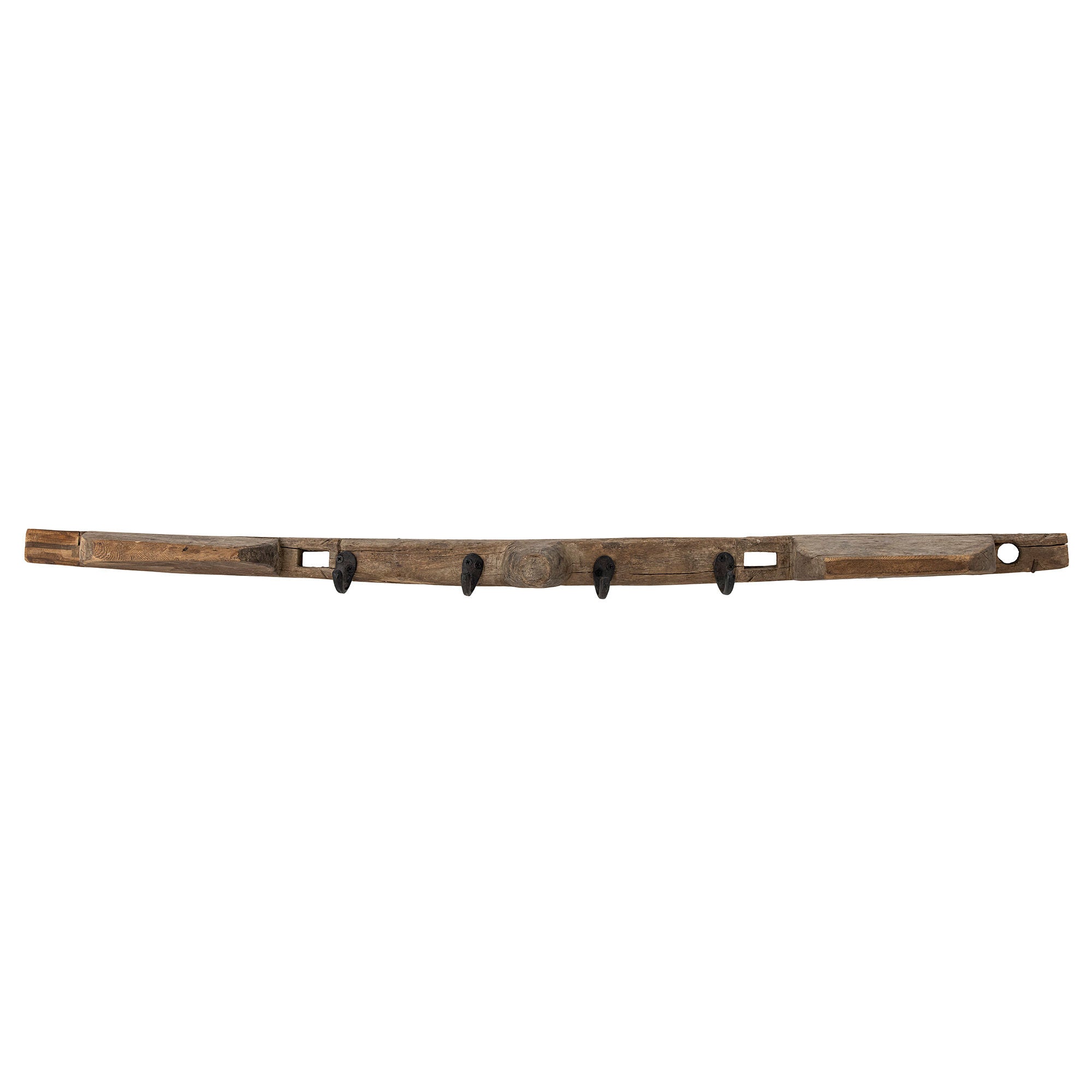 Collection créative Oddur Coat Rack, marron, bois récupéré