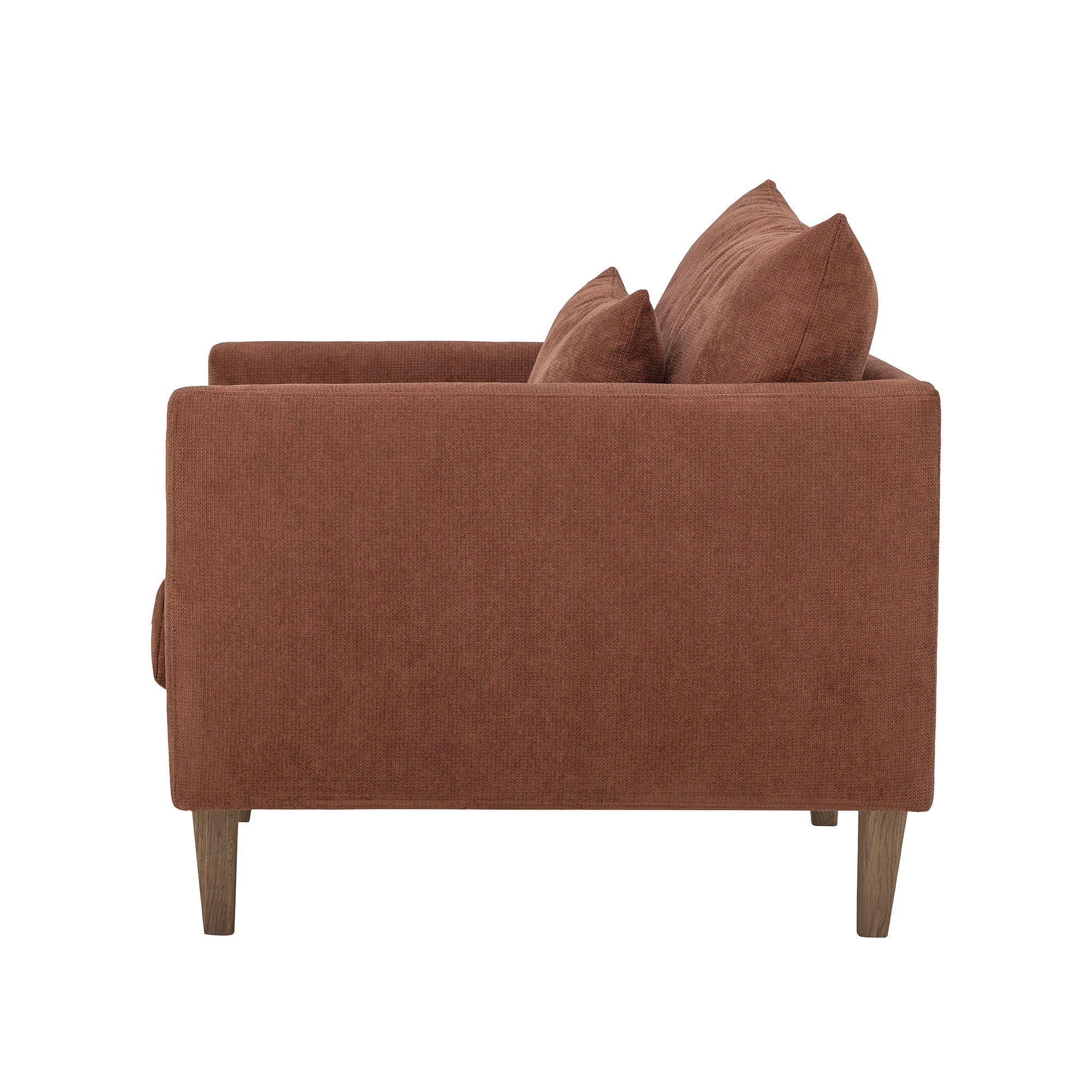 Creatieve verzameling Thess Lounge Chair, Brown, FSC® Mix, Repain Poly