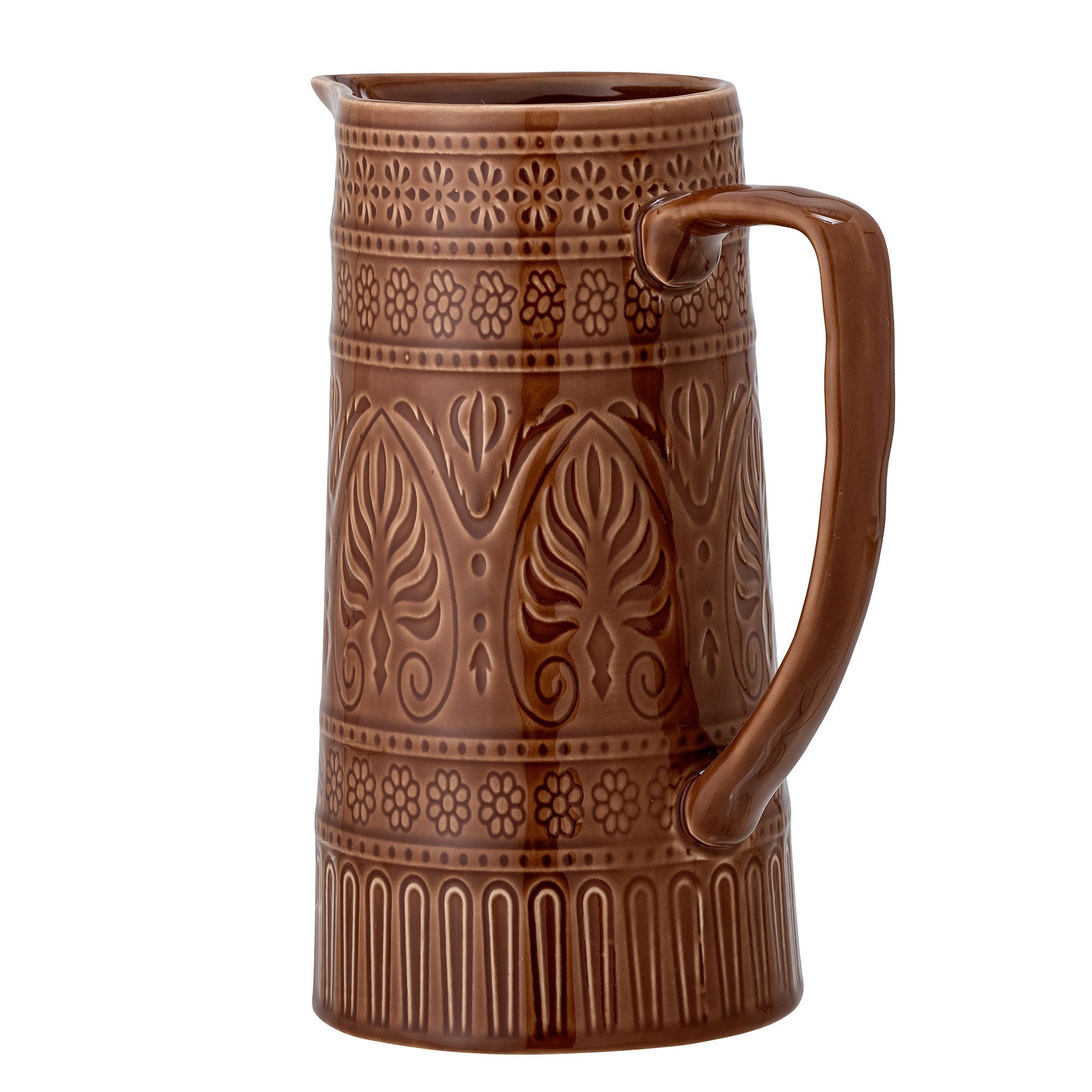 Bloomingville Rani Jug, brun, steingods