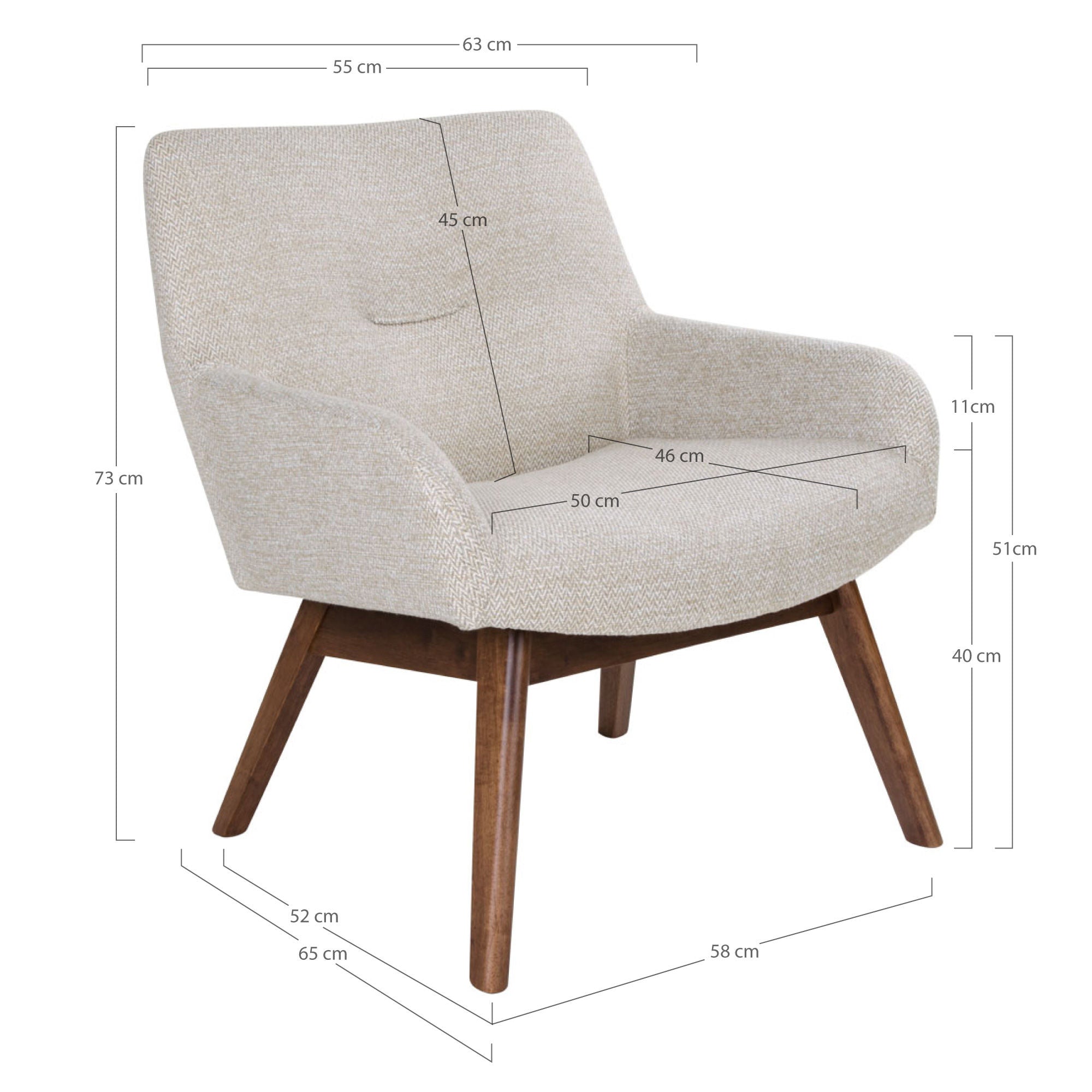 House Noordse London Lounge Chair