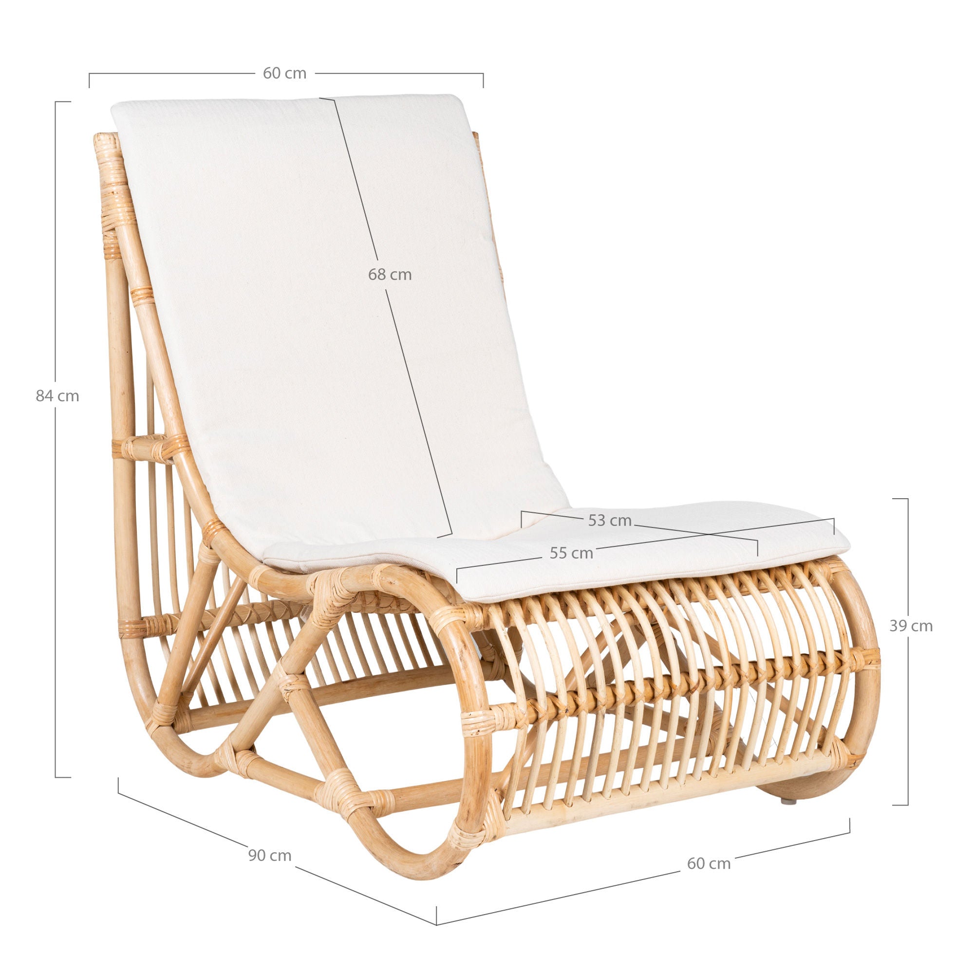 Huset Nordic Valencia Lounge Chair