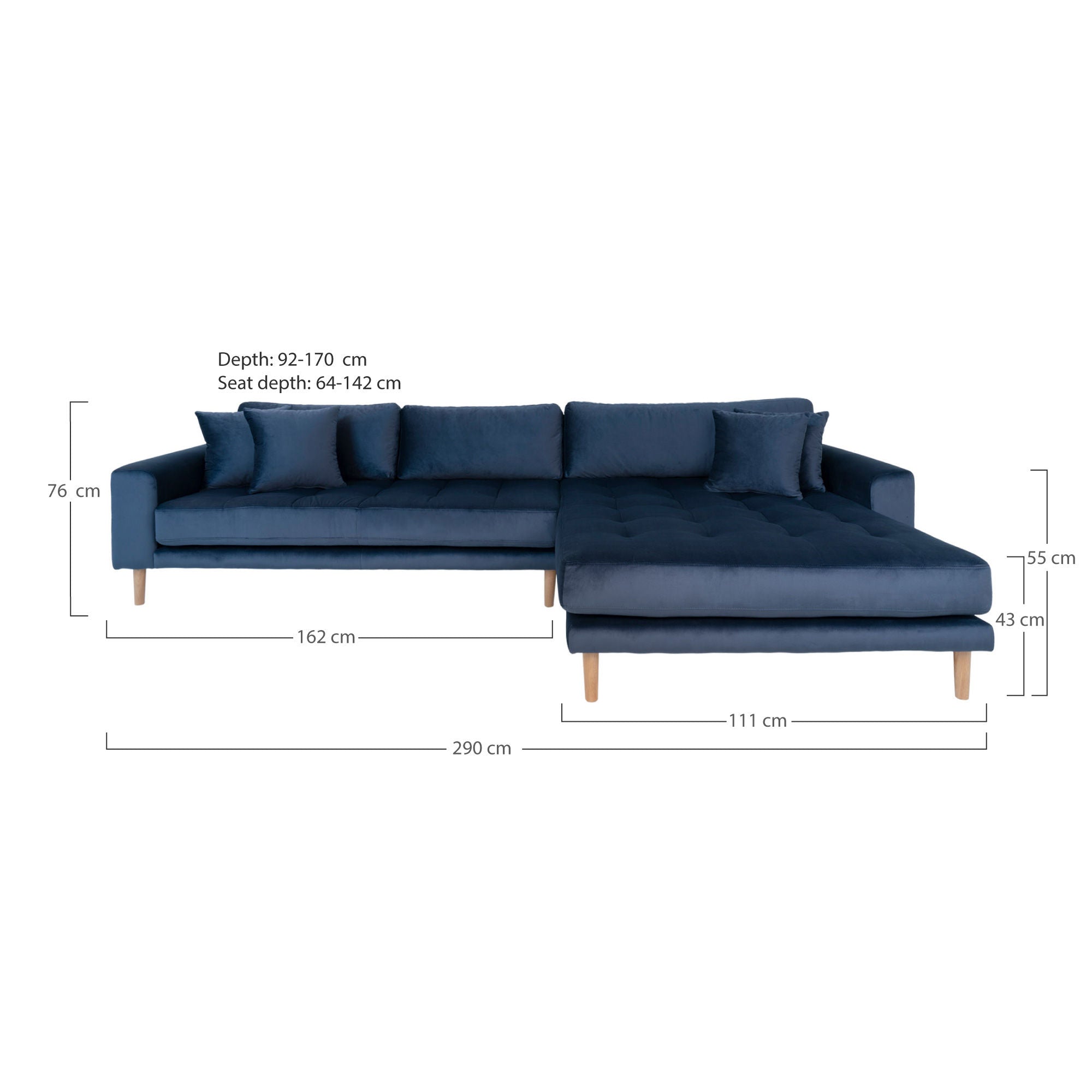 Huis Noordse Lido Lounge Sofa