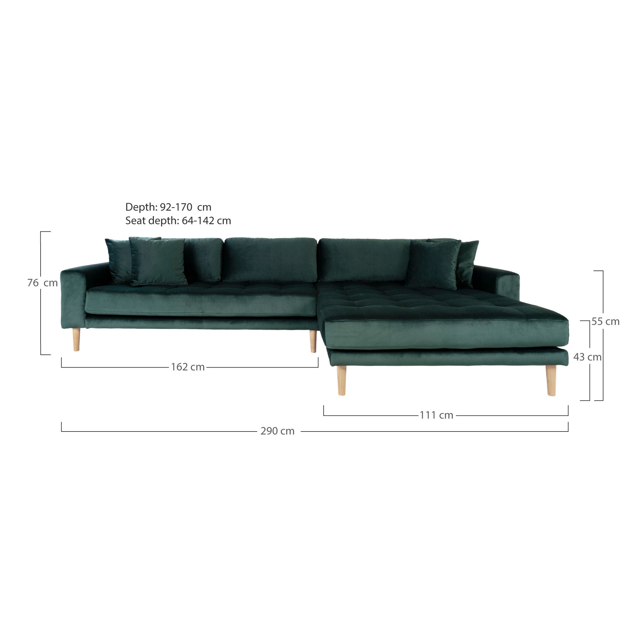 Huis Noordse Lido Lounge Sofa