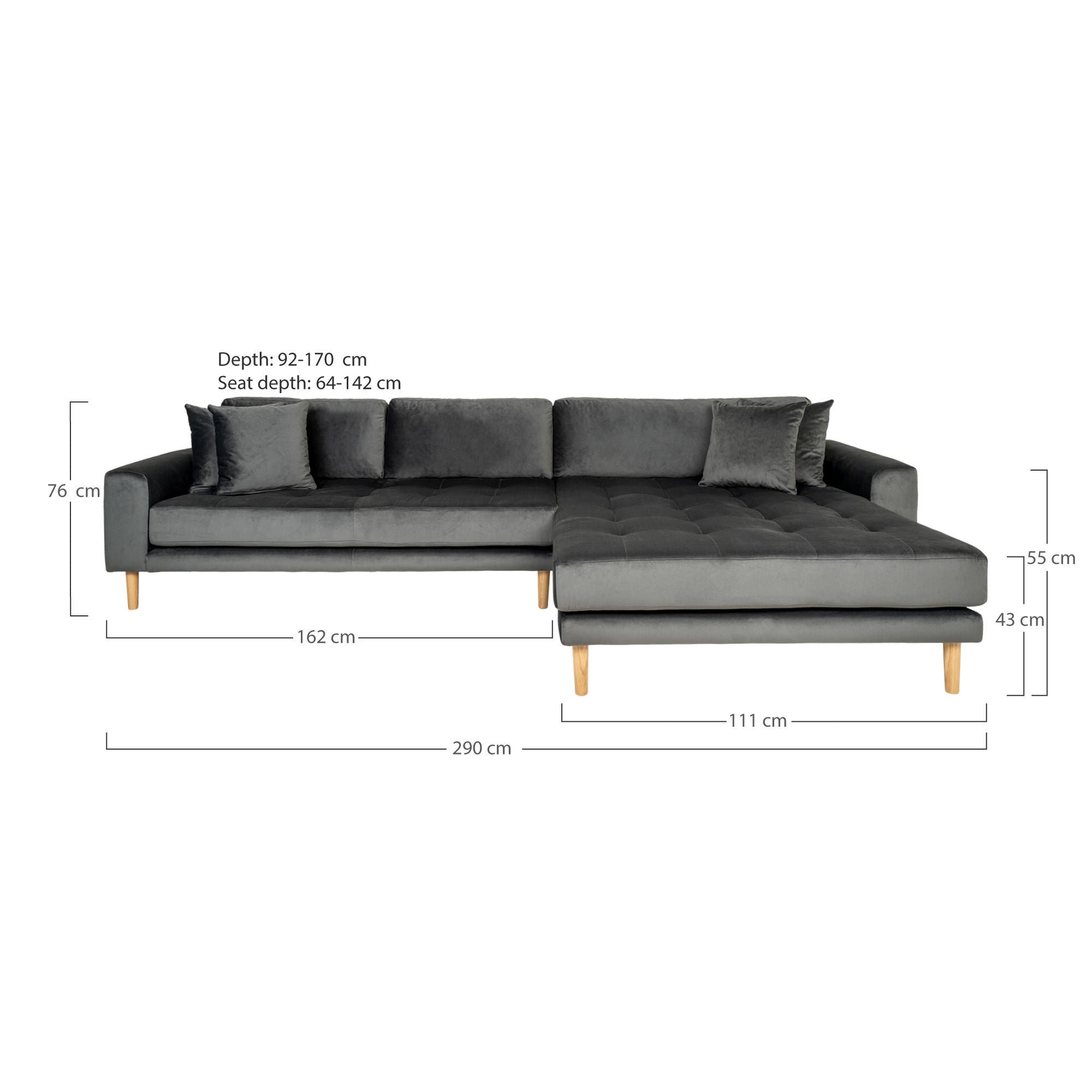 Huis Noordse Lido Lounge Sofa