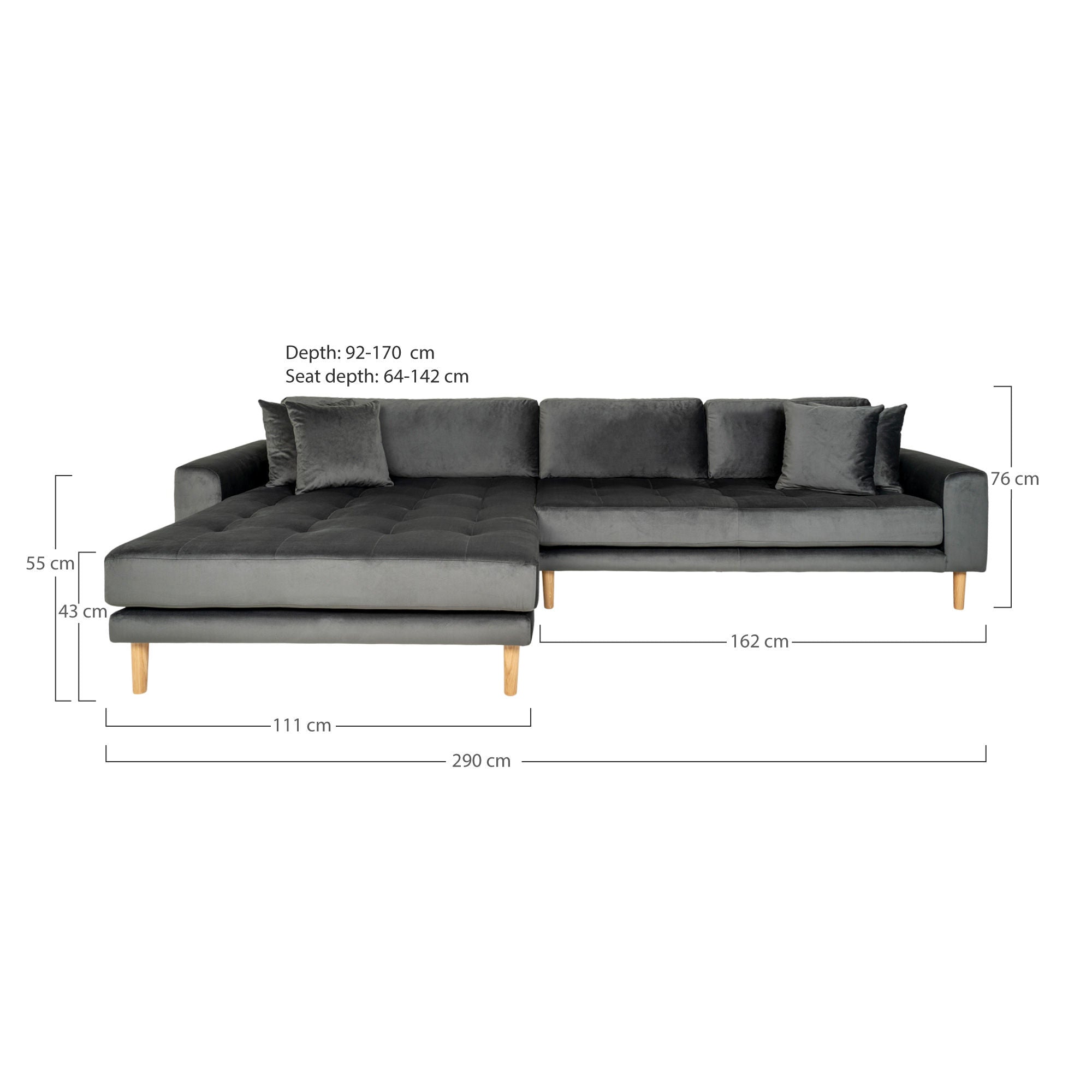 Huis Noordse Lido Lounge Sofa