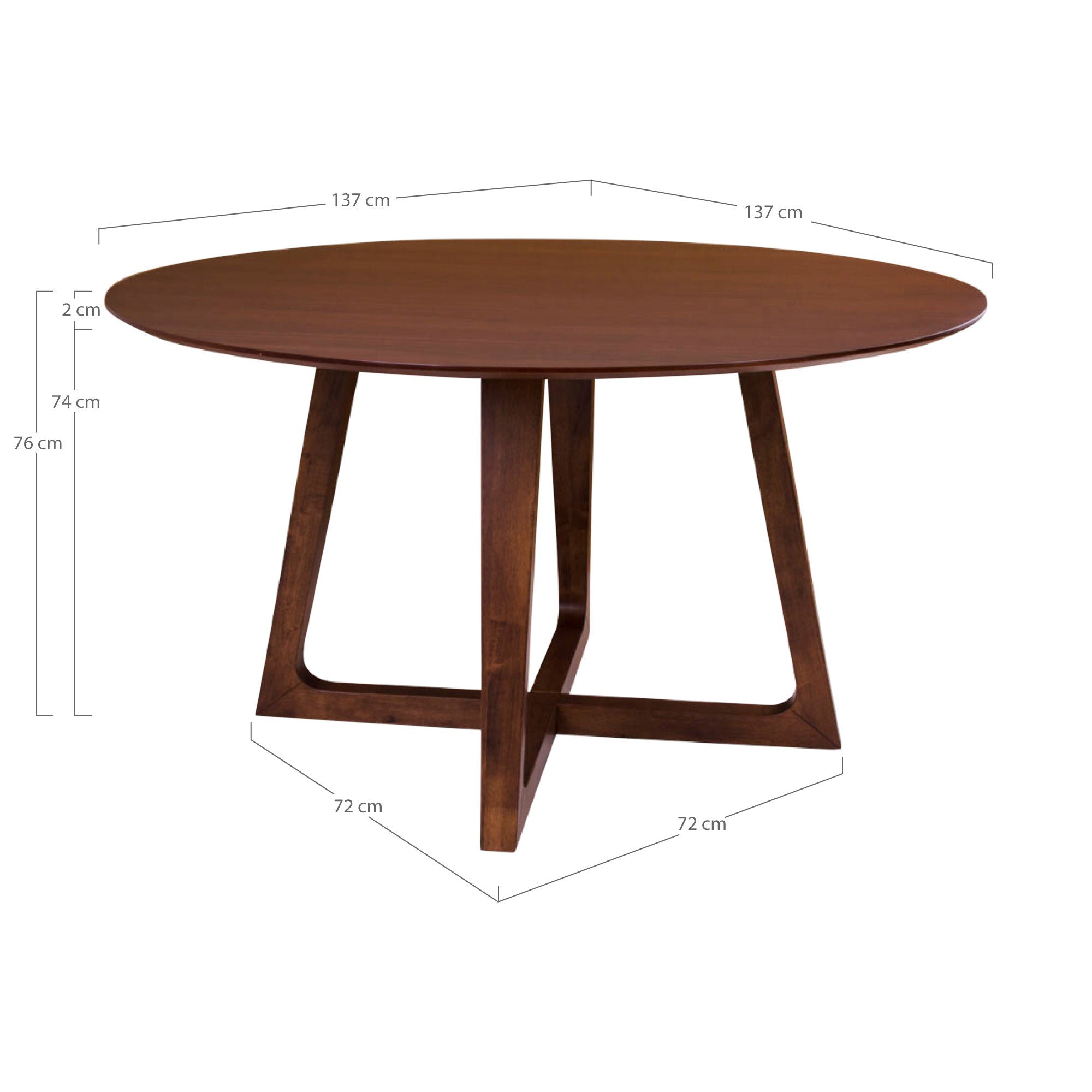 House Noordse Hellerup eettafel