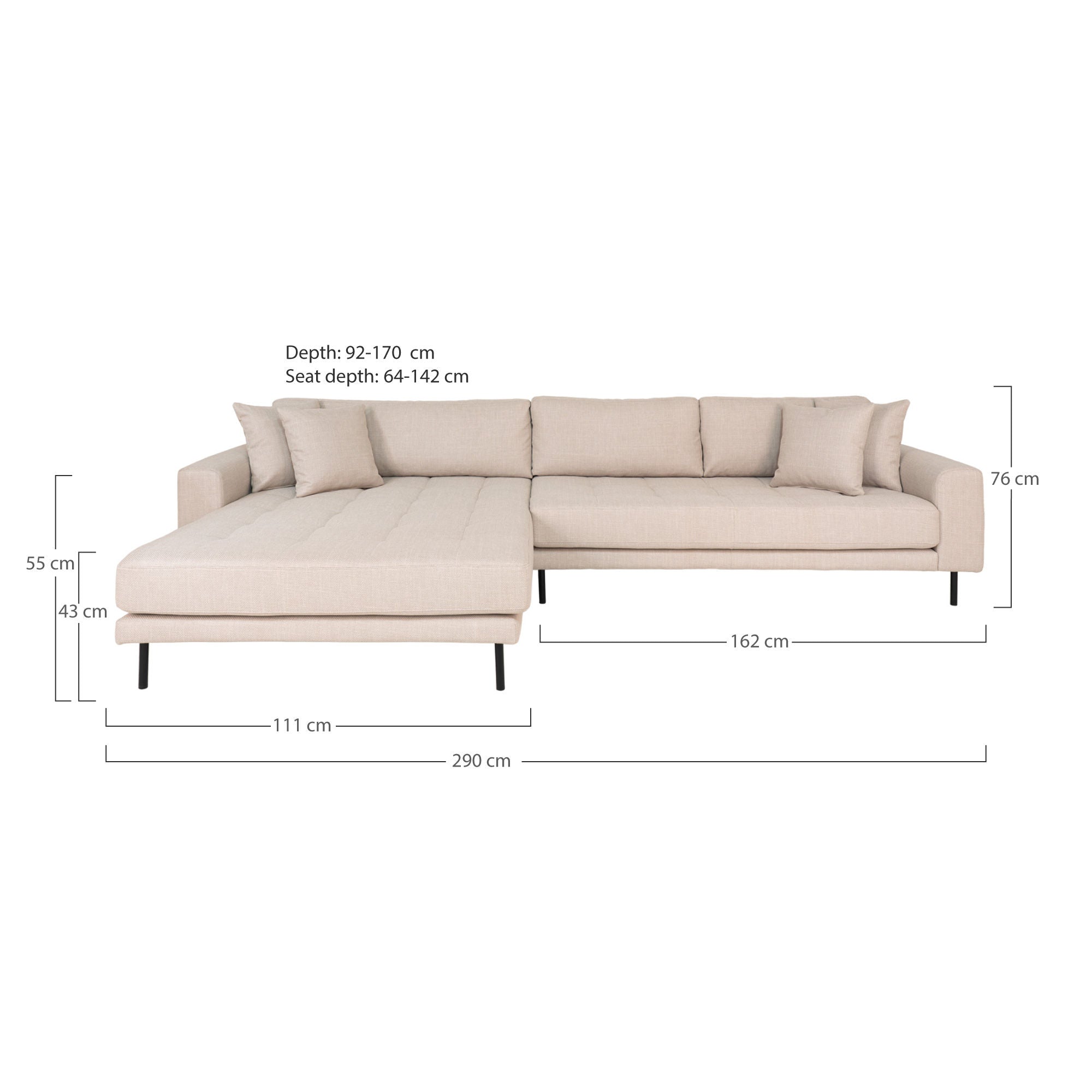 Huis Noordse Lido Lounge Sofa