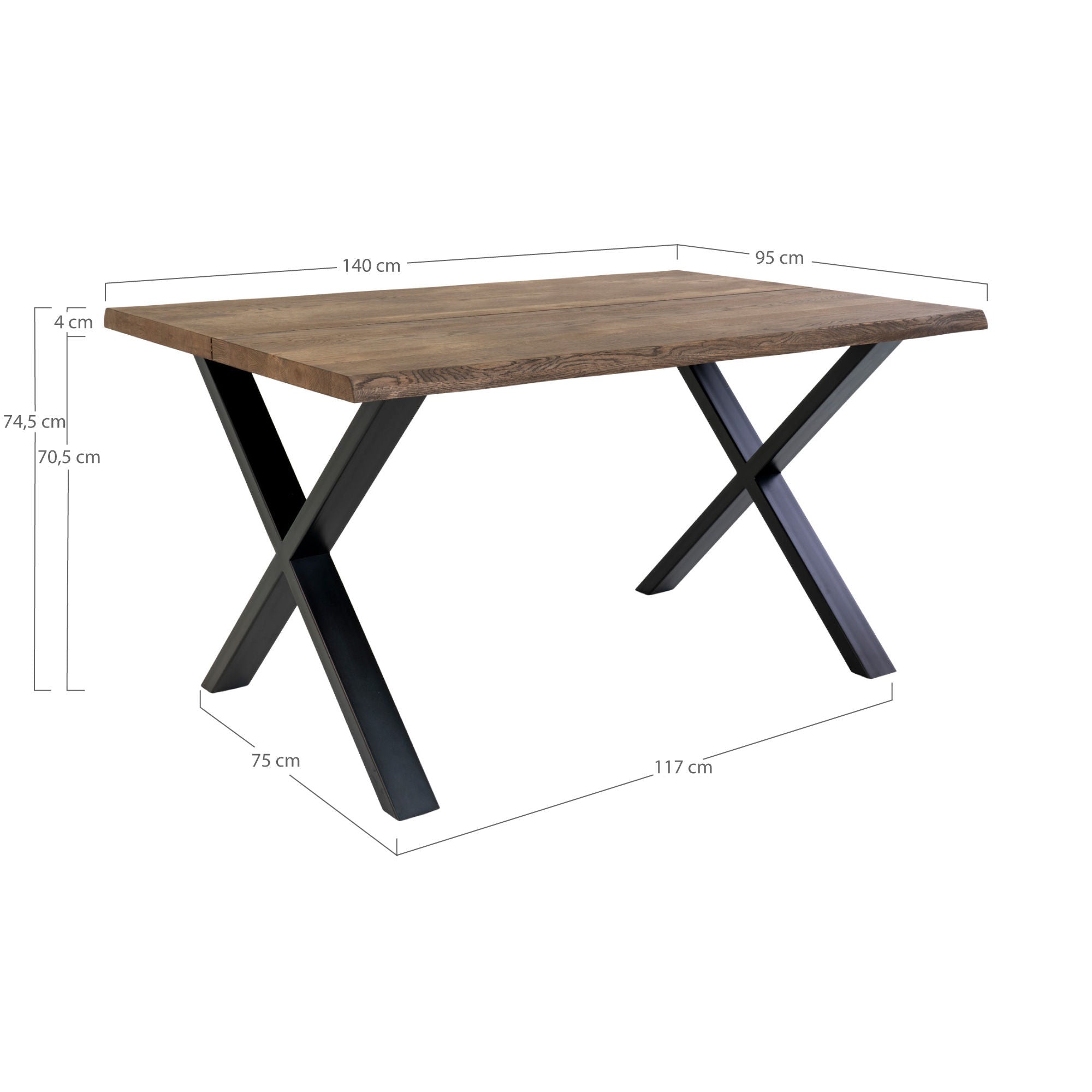 House Nordic Toulon Dining Table