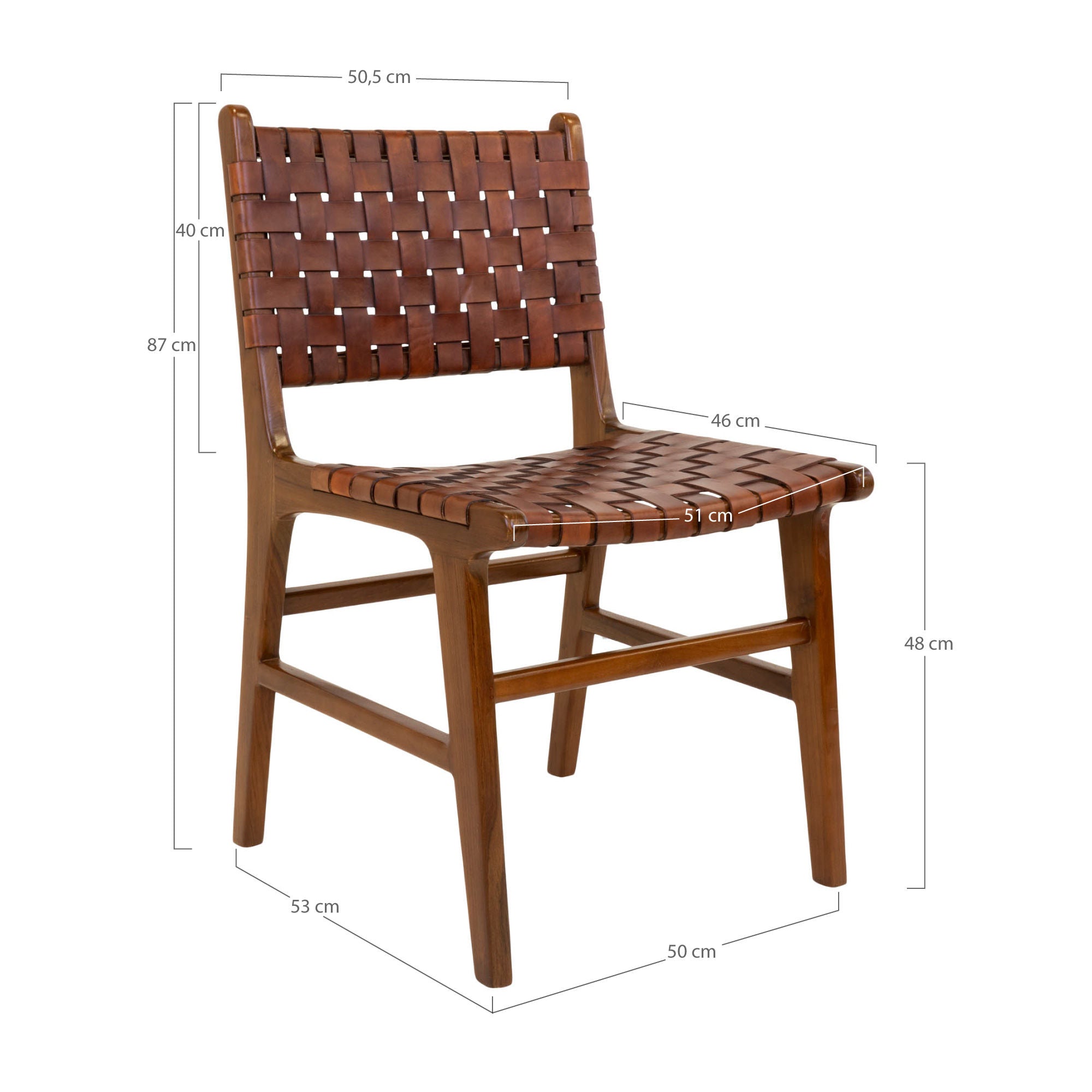 Huis Noordse Perugia Dining Chair - Set van 2