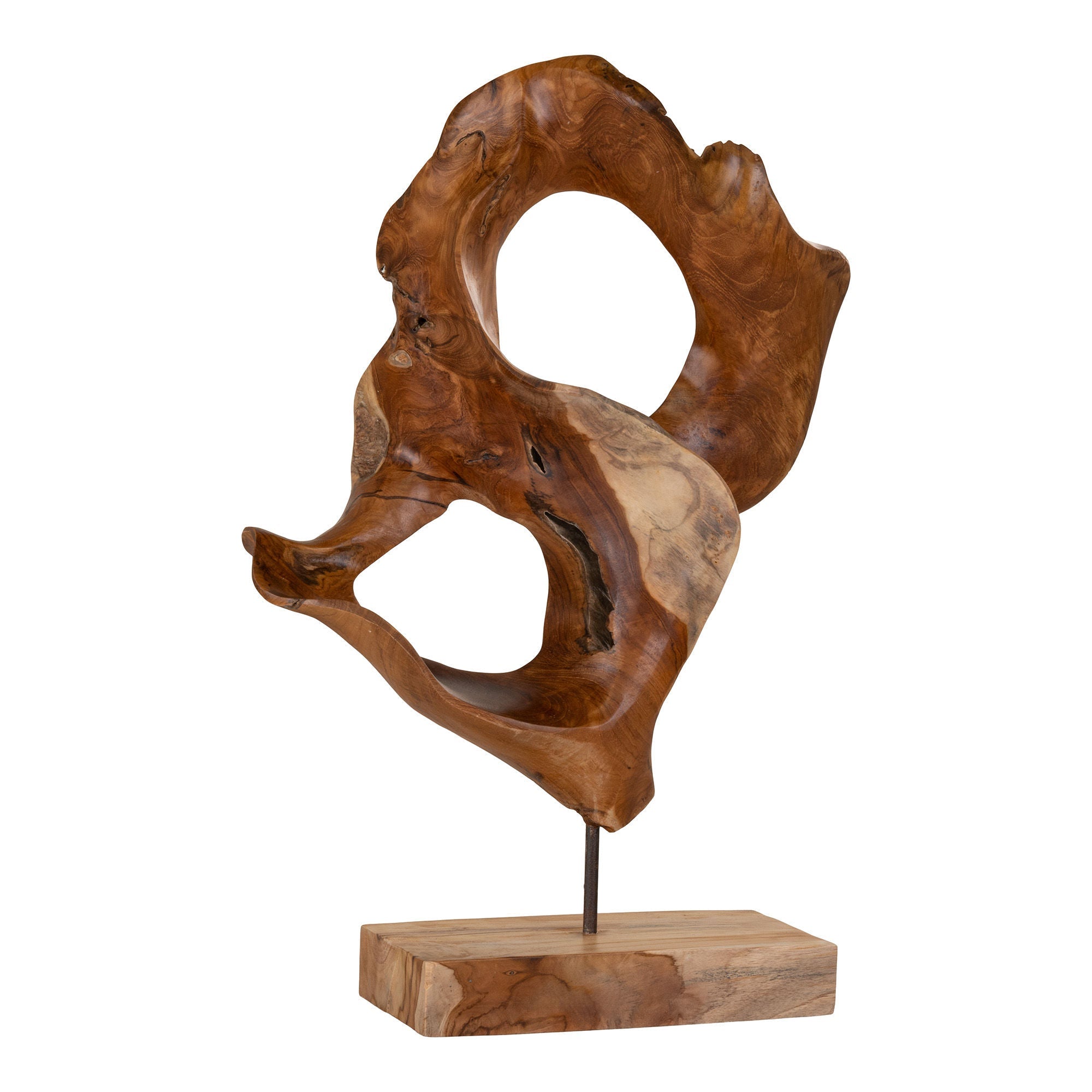 House Nordic Nordic Donato Teak Sculpture