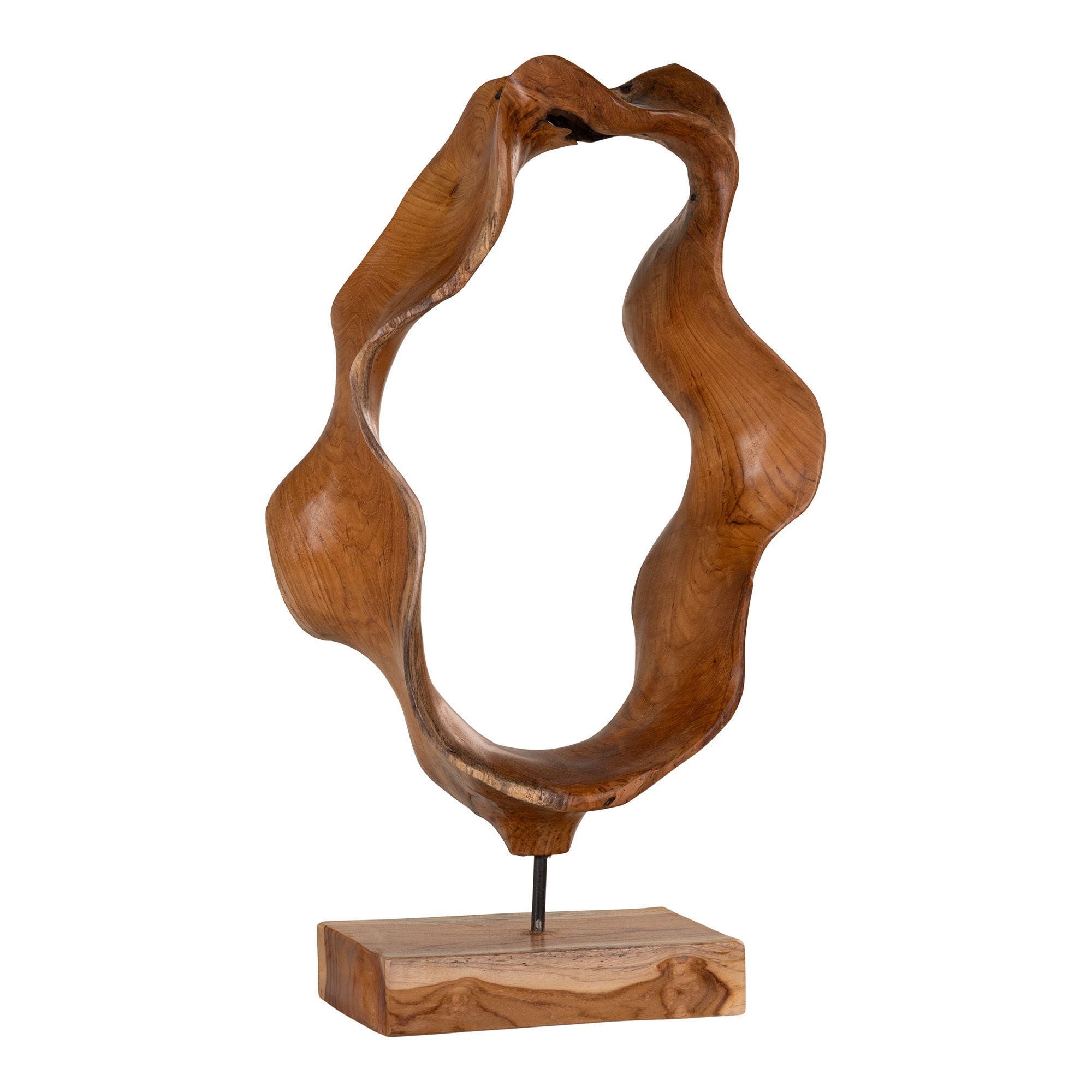 House Nordic Nordic Donato Teak Sculpture