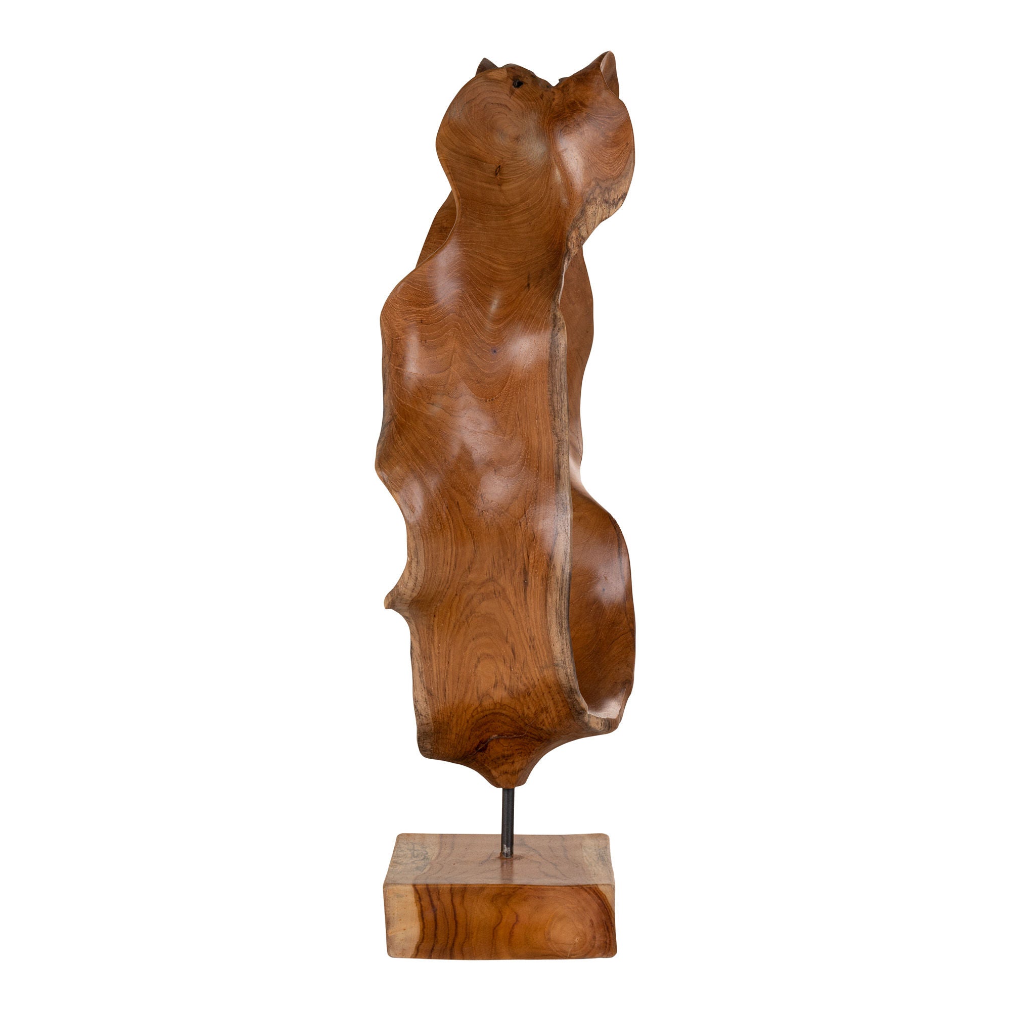 House Nordic Nordic Donato Teak Sculpture