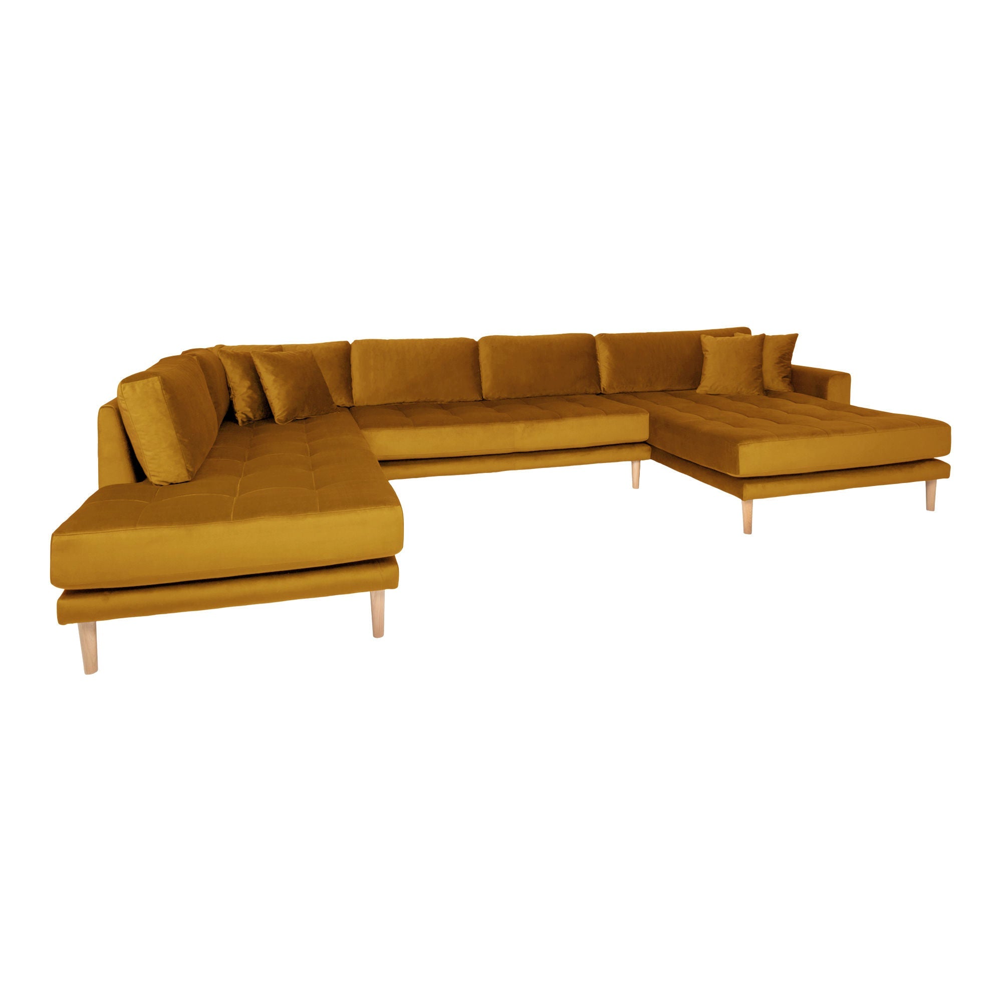 Maison nordique lido u-sofa ouverte