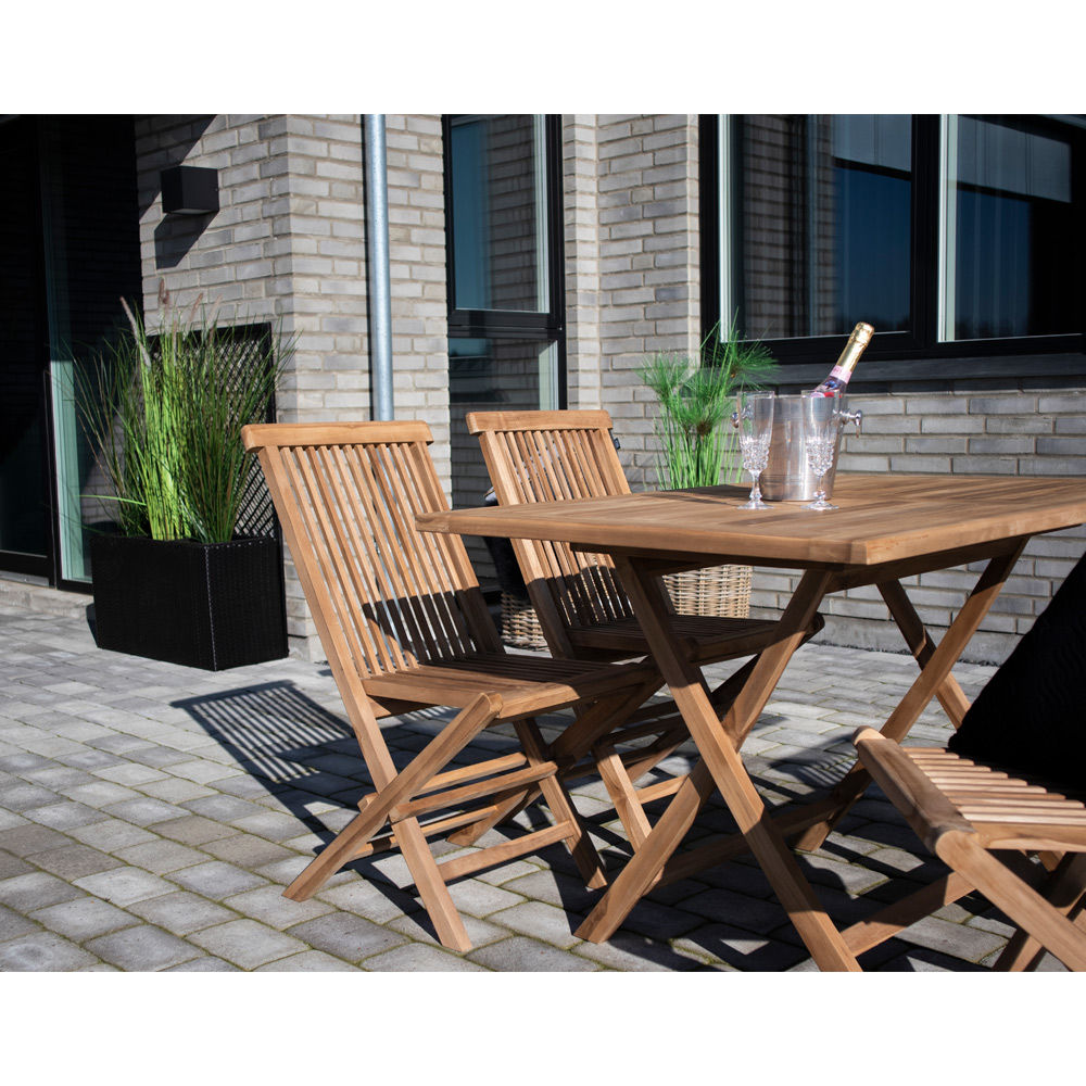 Hus nordisk oviedo teak spisebord