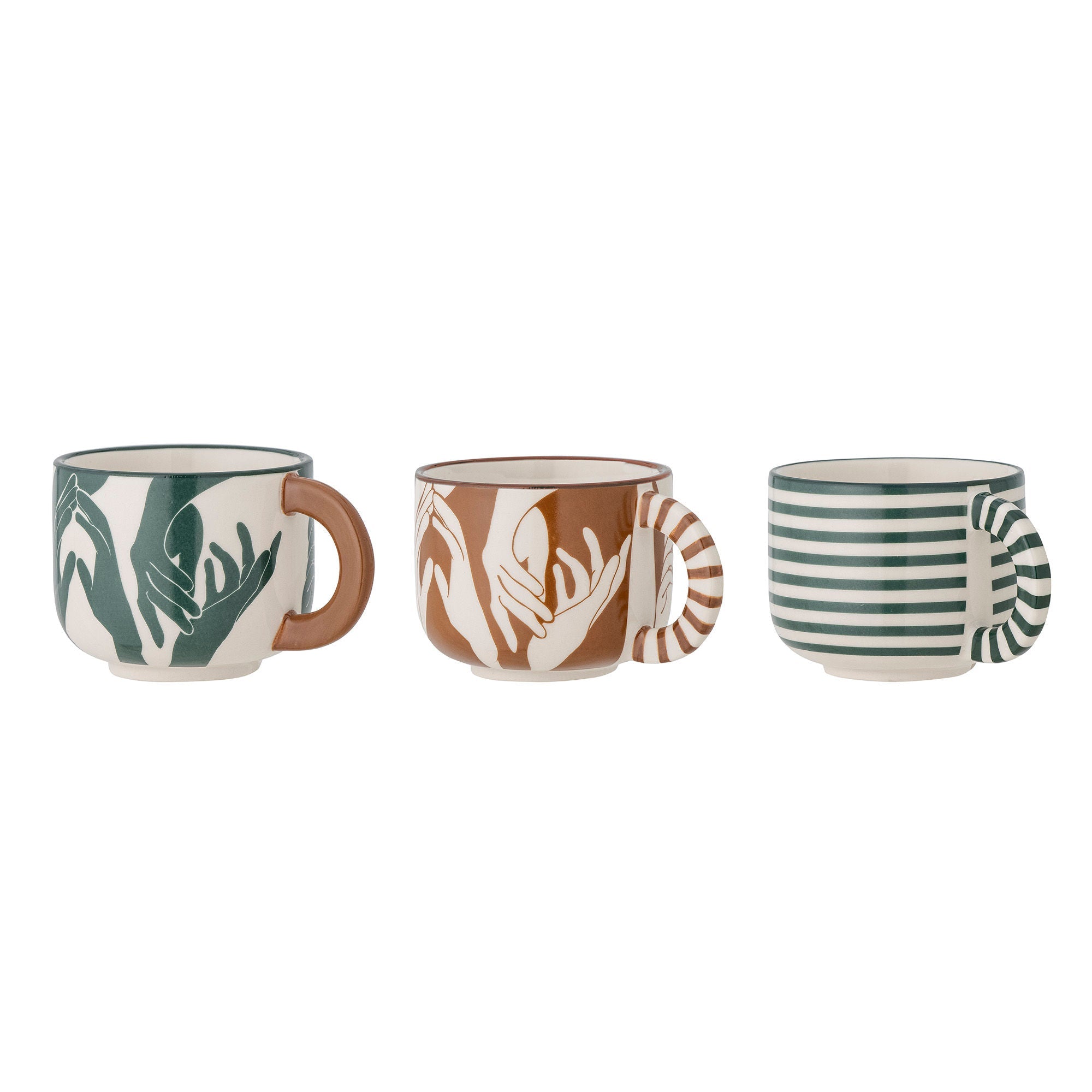 Bloomingville Carim Cup, Green, Goneware