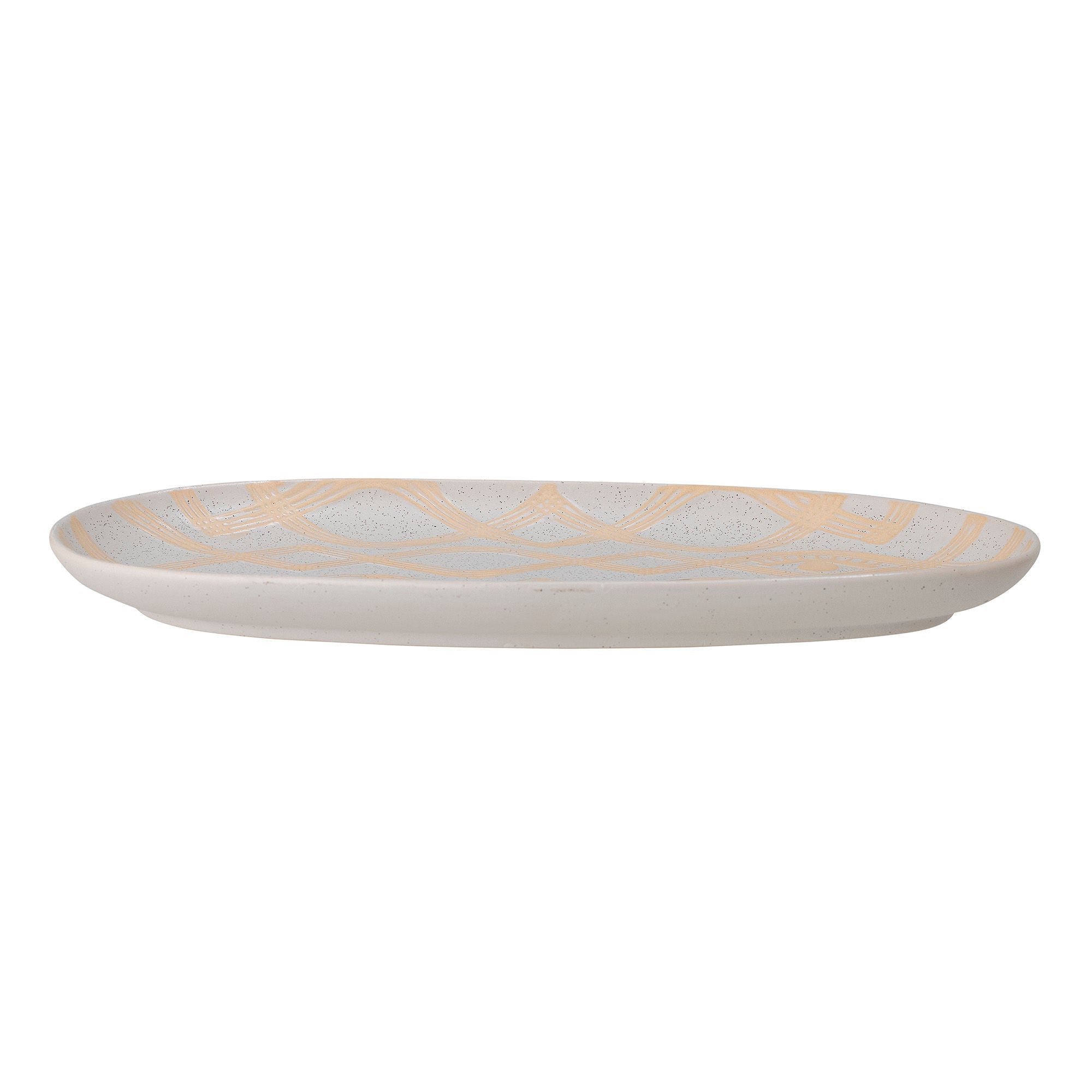 Bloomingville Newa Tray，Nature，Stoneware