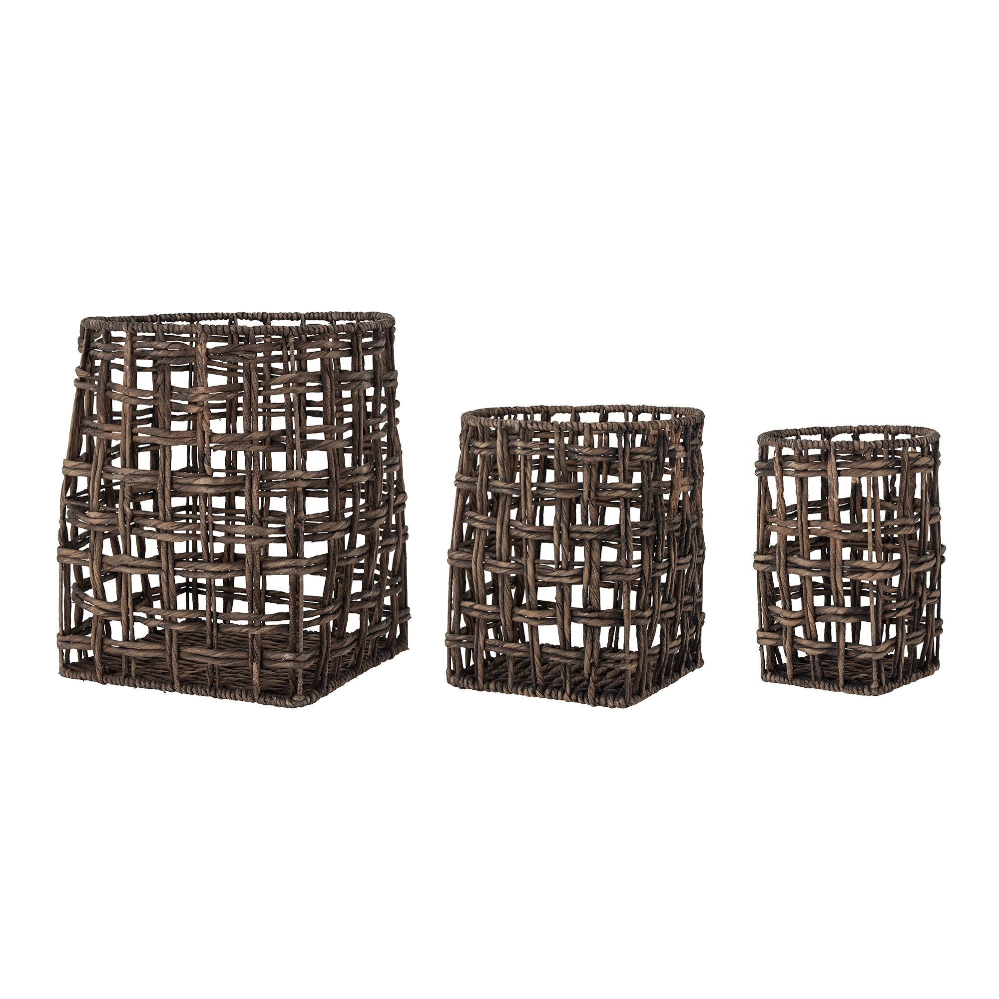 Collezione creativa Basket Fune, Brown, Water Hyacinth