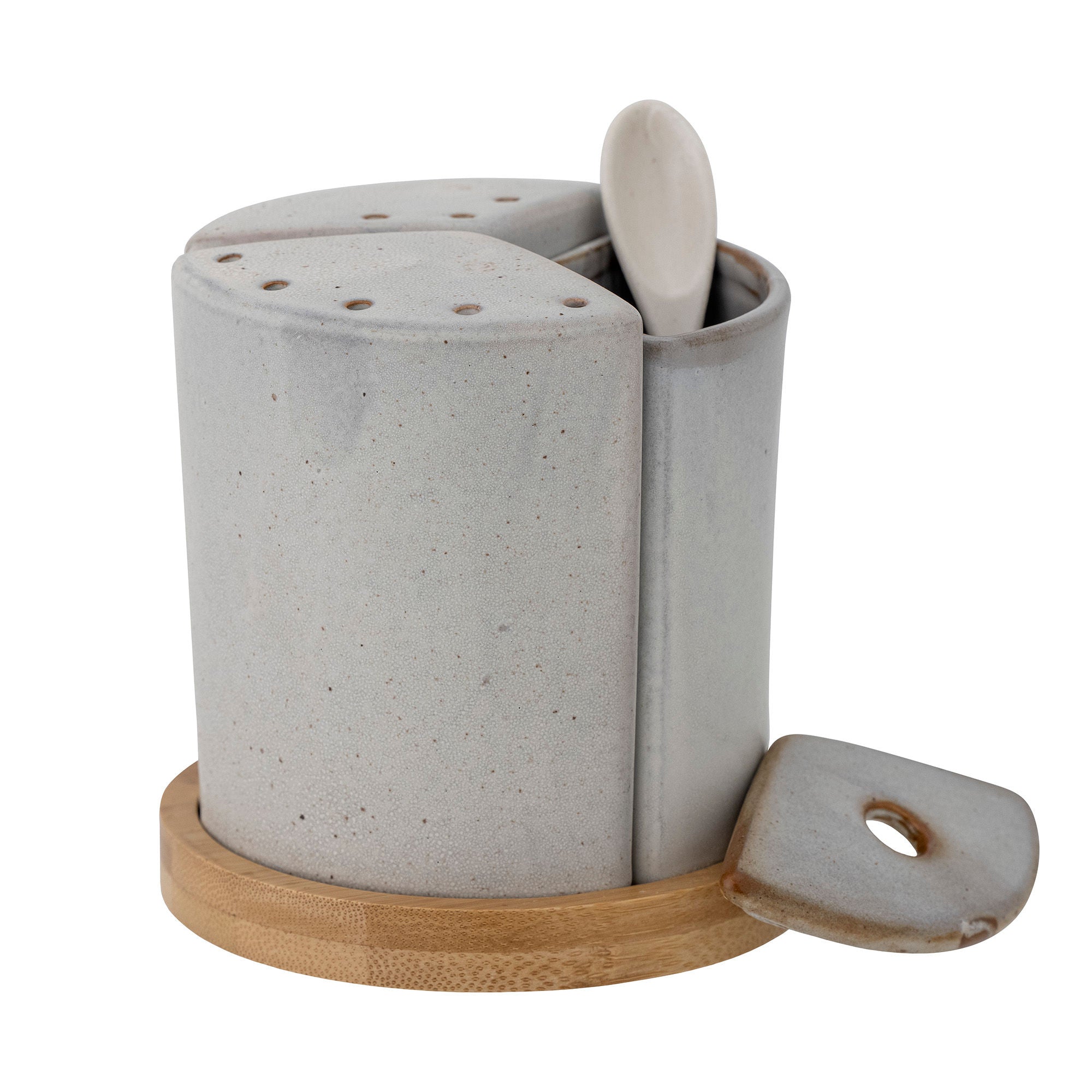 Bloomingville Josefine Salt & Pepper Shaker, gris, gres