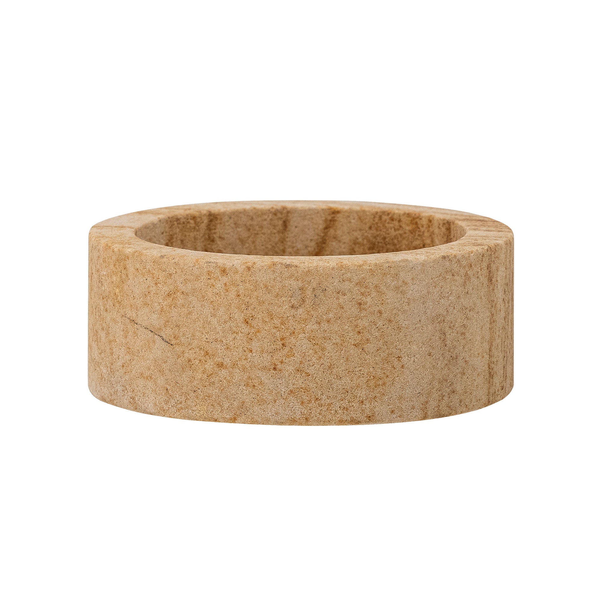 Bloomingville Dalin Votive & Candlersder, Brown, Sandstone