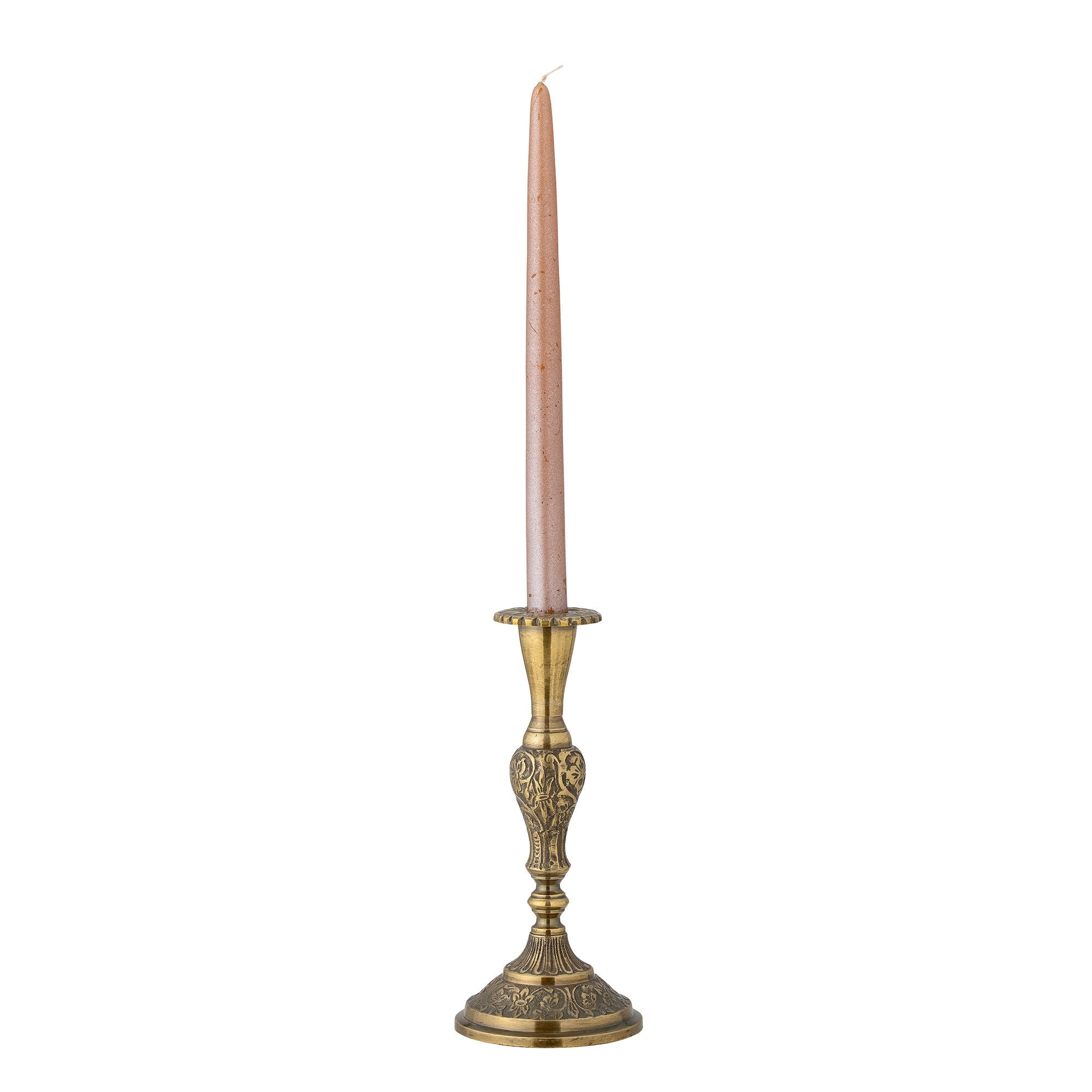 Skapandi safn Lenette Candle Holder, Brass, Aluminum