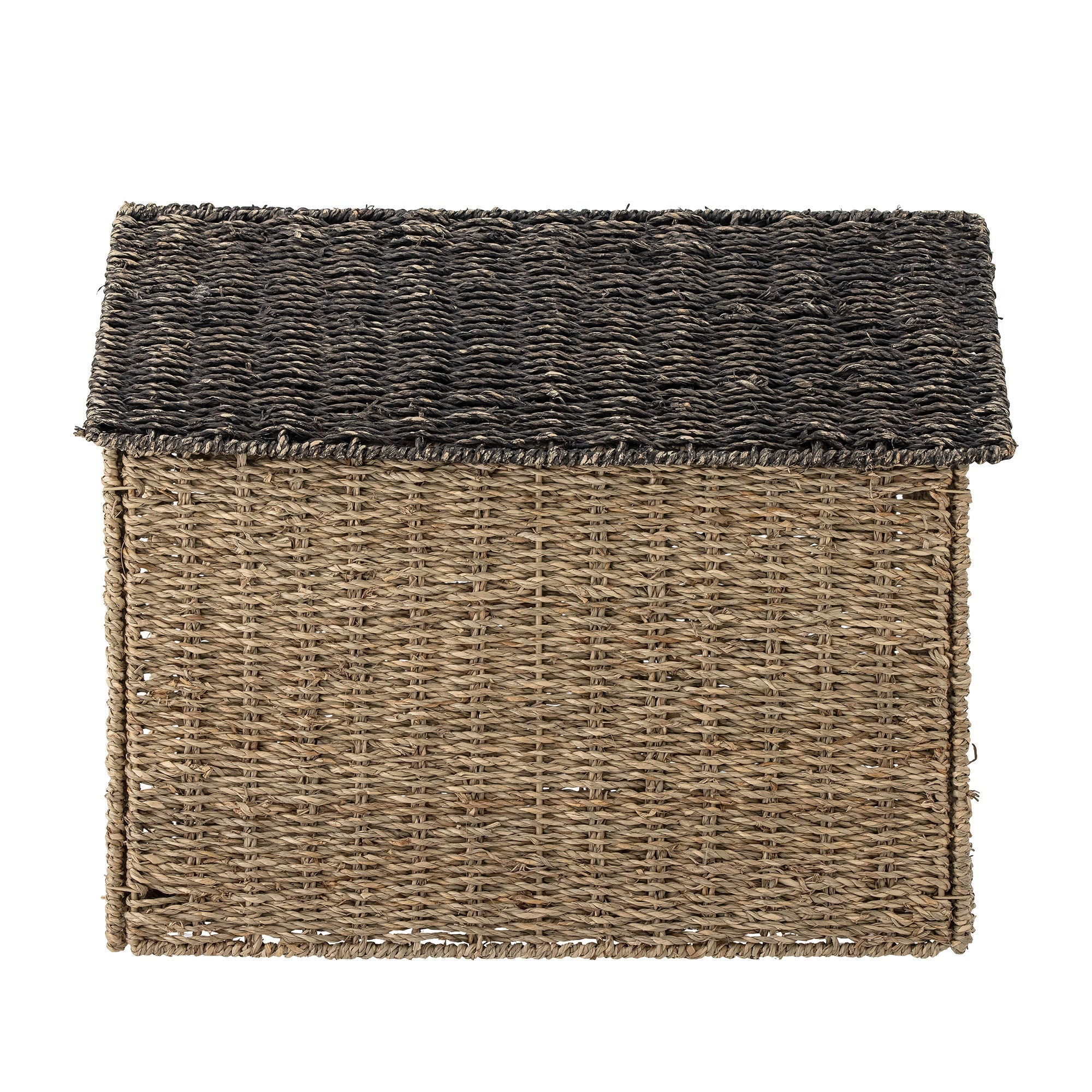 Bloomingville Mini Fredie Basket met deksel, natuur, zeegras