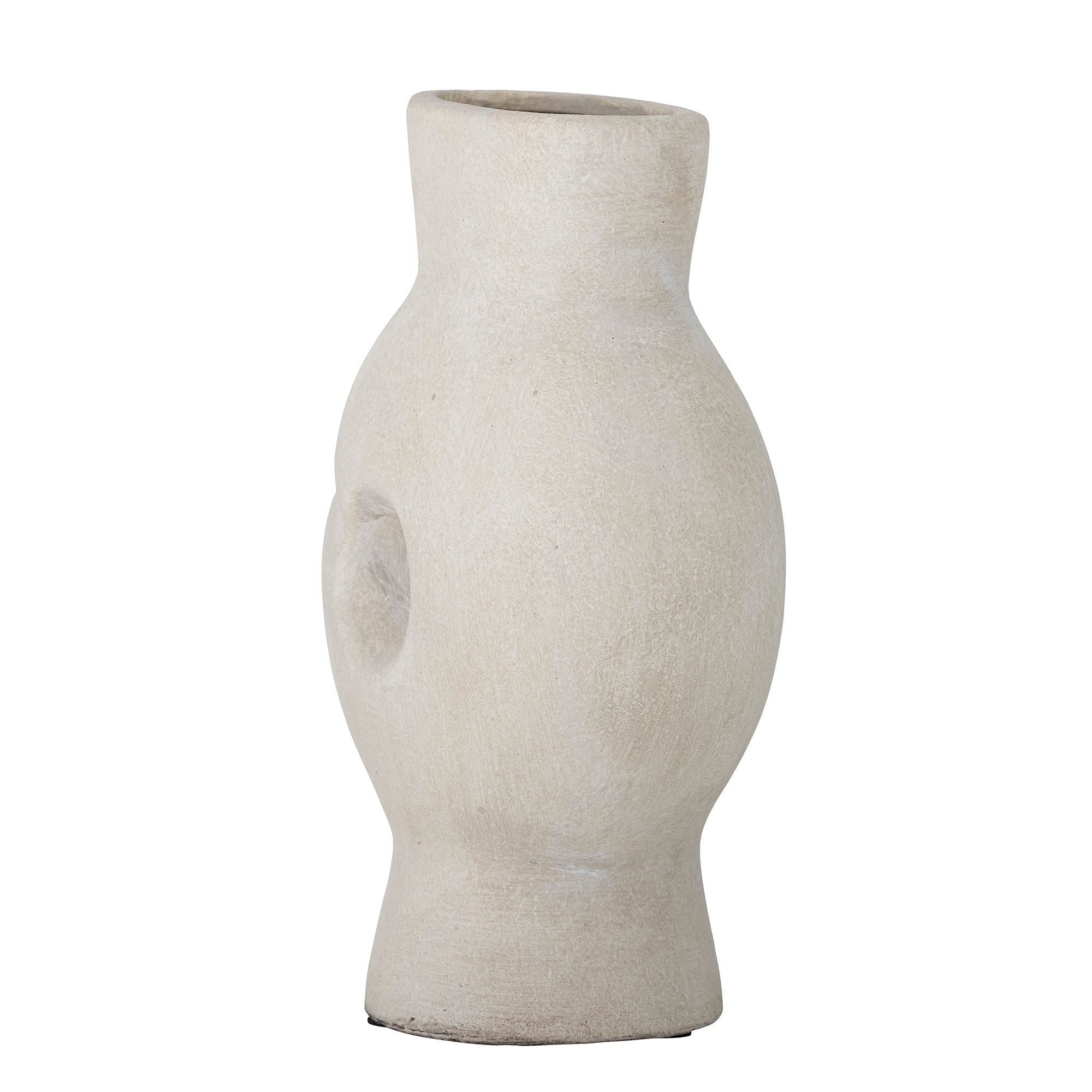 Bloomingville Chania Deco Vase, nature, terre cuite