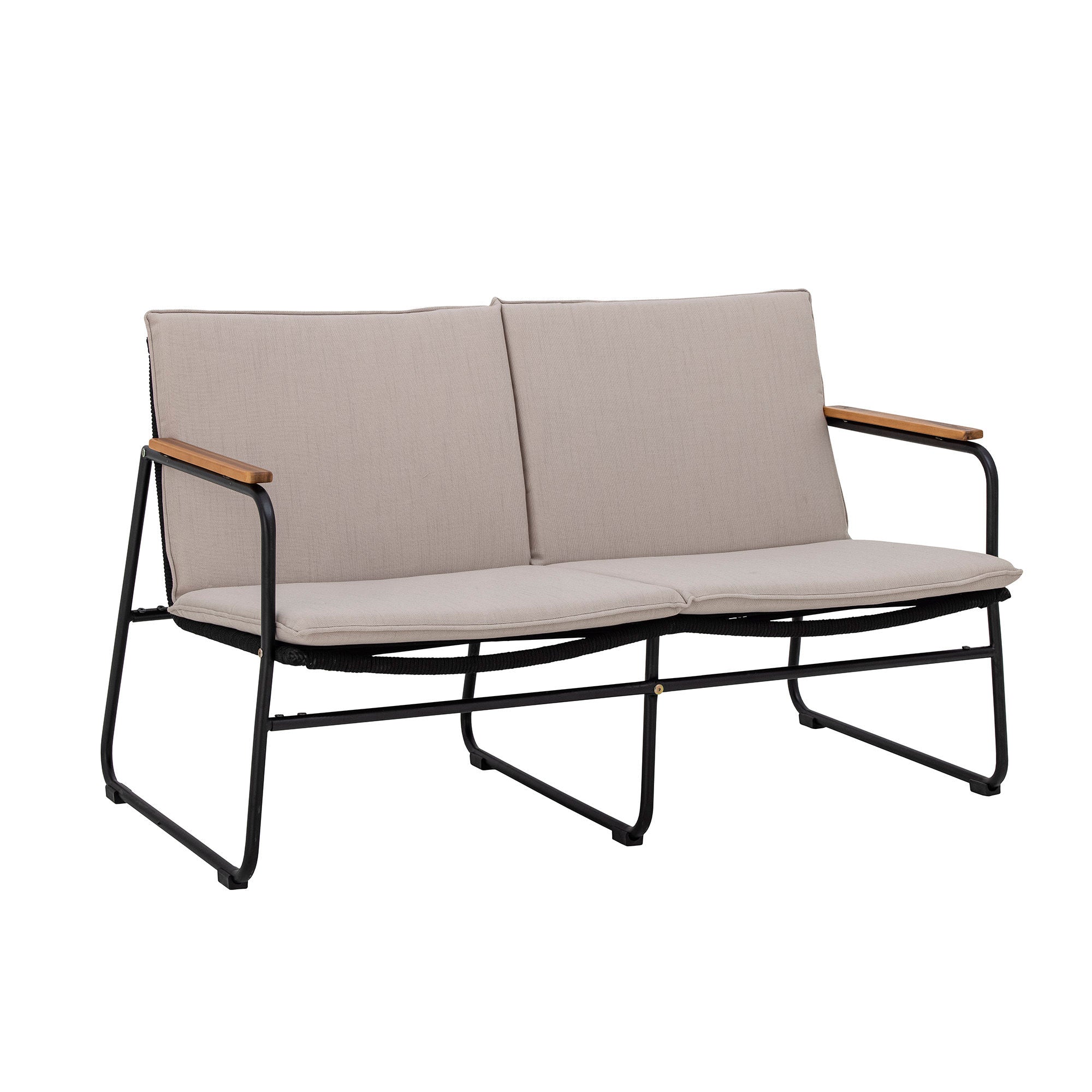 Bloomingville Hampton Sofa, zwart, metaal