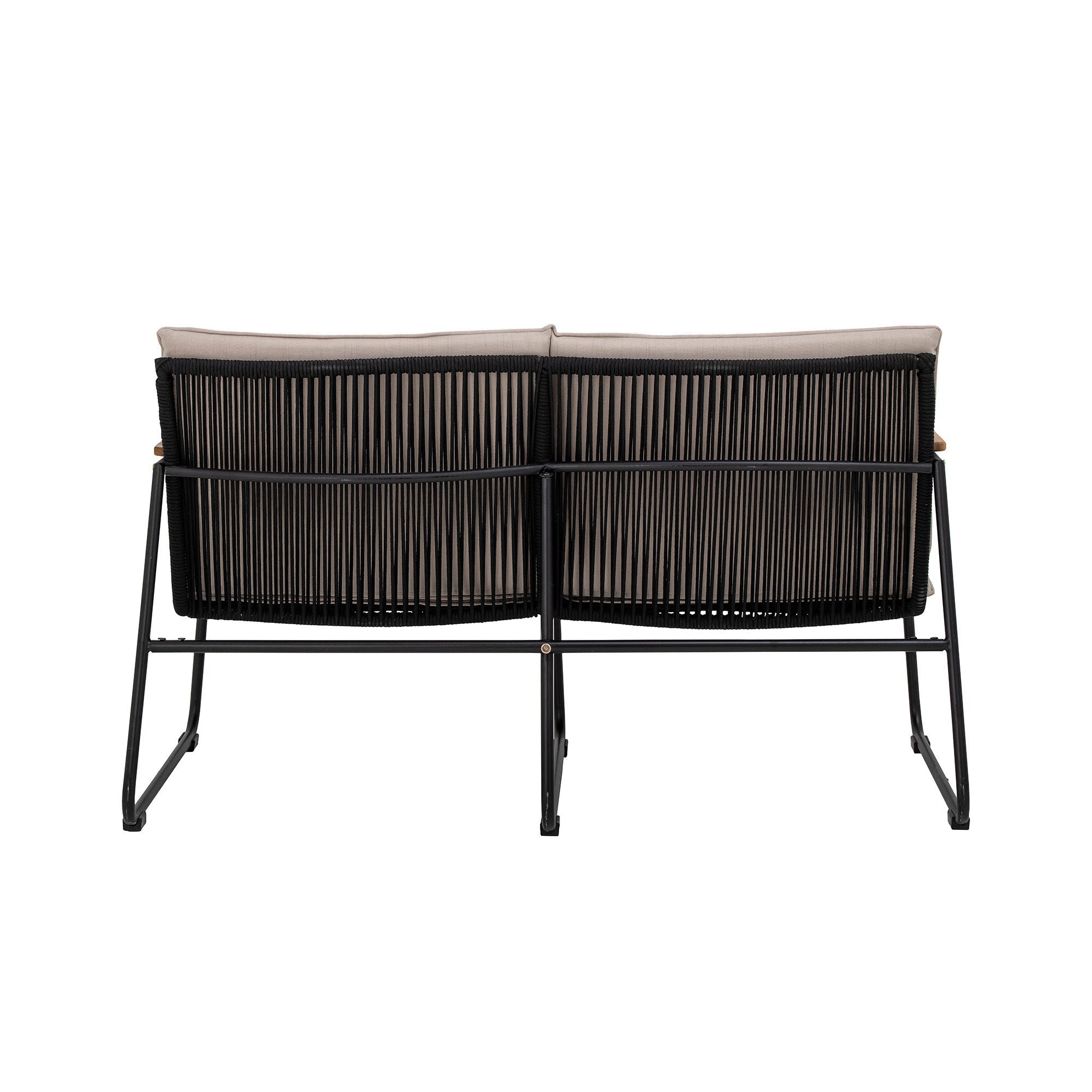 Bloomingville Hampton sofa, svart, metall