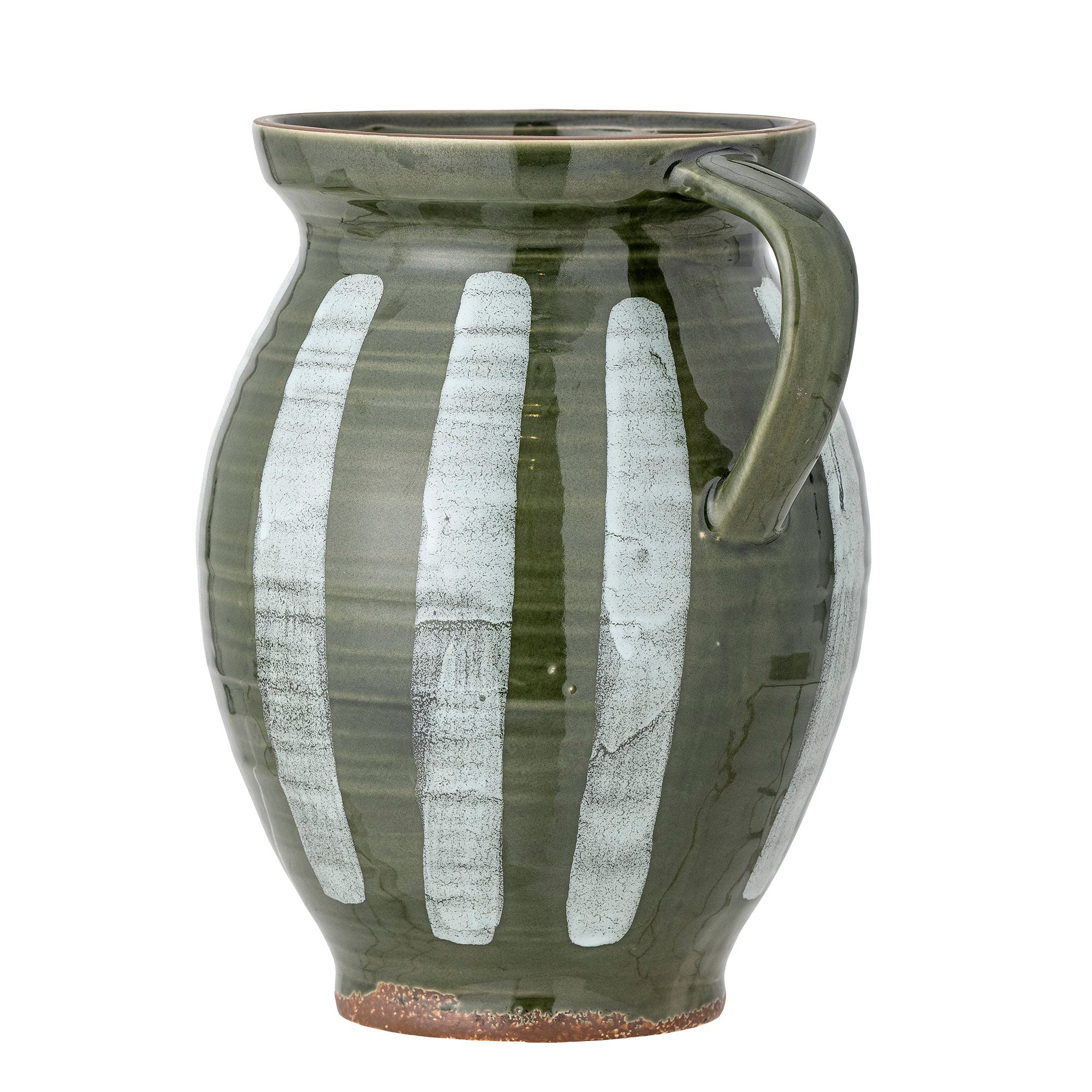 Bloomingville Frigg Vase, Green, Stoneware