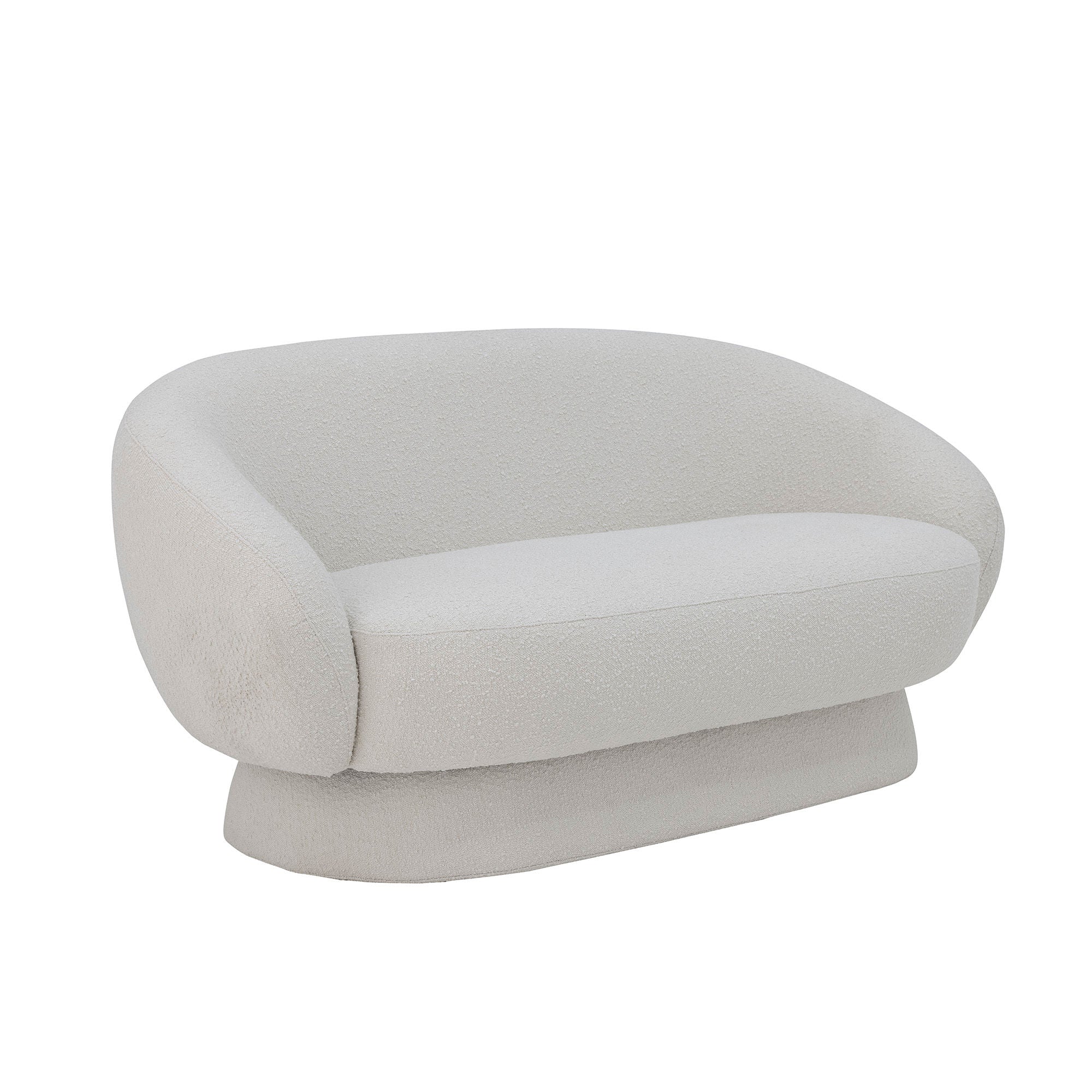 Bloomingville Ted Sofa, weiß, Polyester