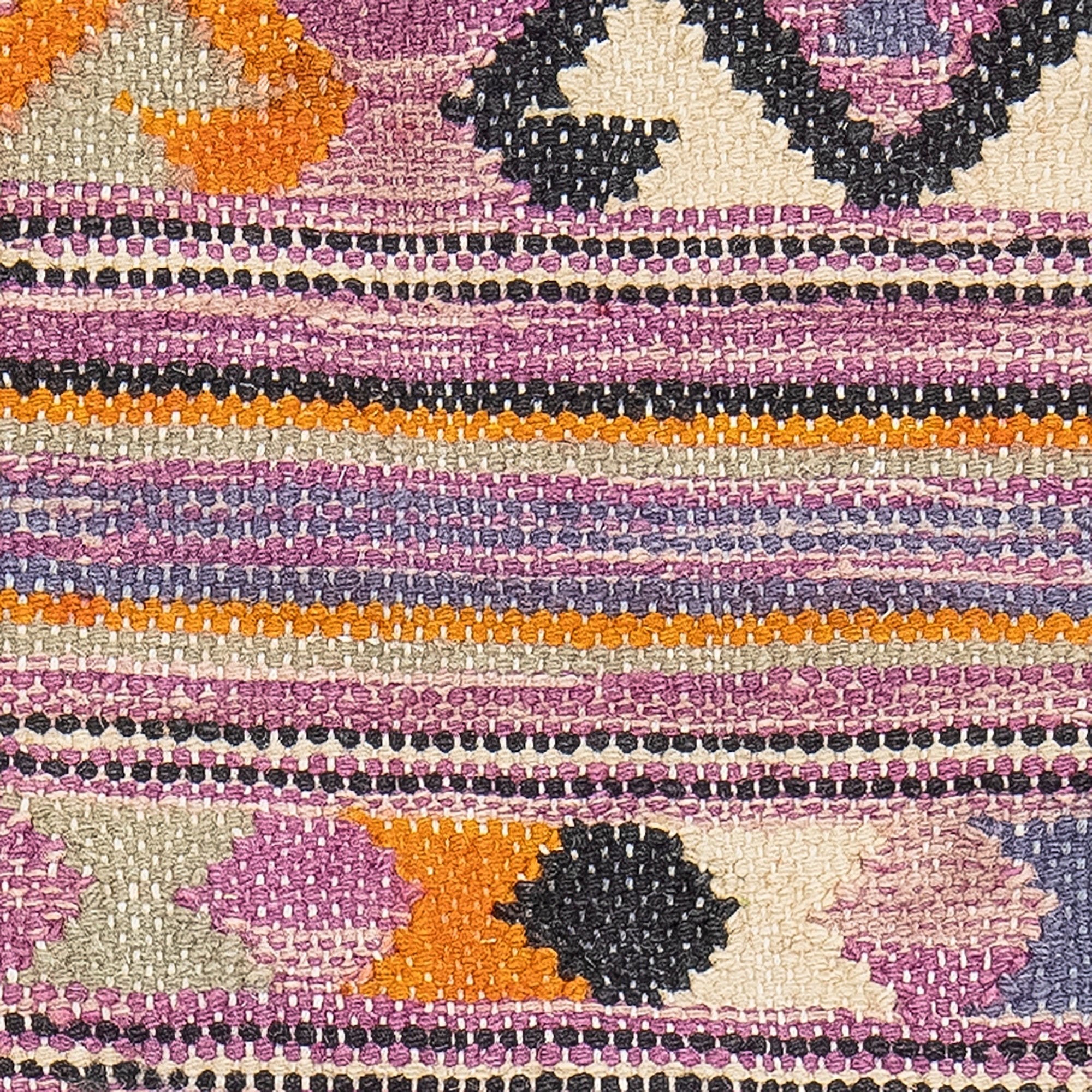 Tapis Bloomingville Yolanda, violet, coton