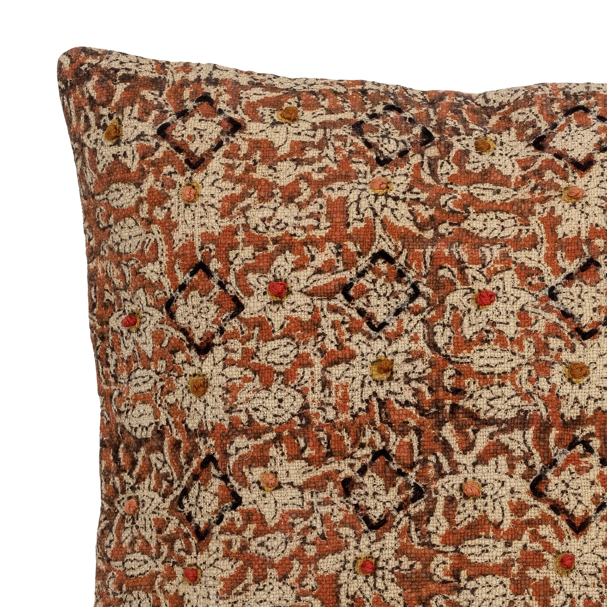 Collezione creativa Nicoletta Cushion, Brown, Cotton