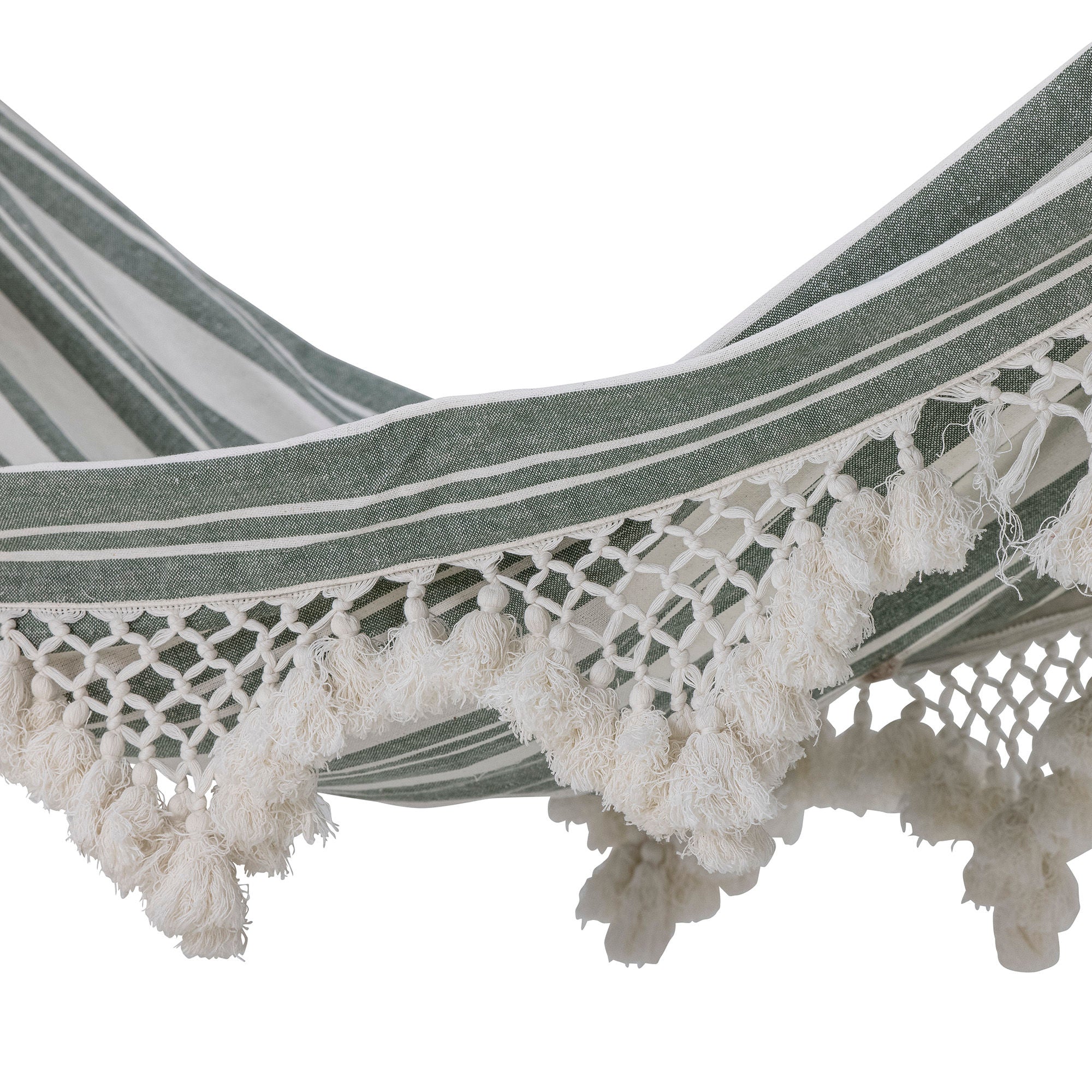 Hammock Bloomingville Cruz, verde, cotone