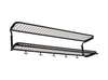 Essem Design Classic Hat Shelf 120 cm, nero