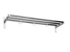 Design Essem Nostalgi Hat Shelf/Shoe Rack, Bianco/Chrome