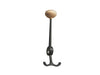 Essem Design Oskar Hat Hook Birch, Black