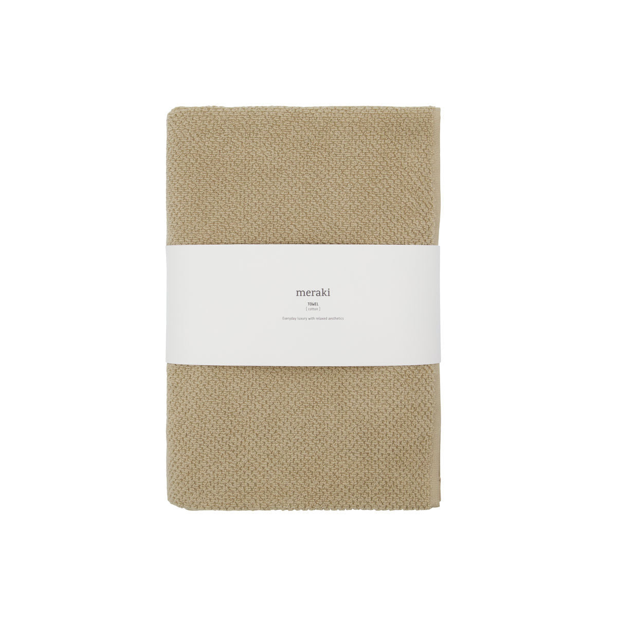 Meraki Towel, MKSolid, Safari