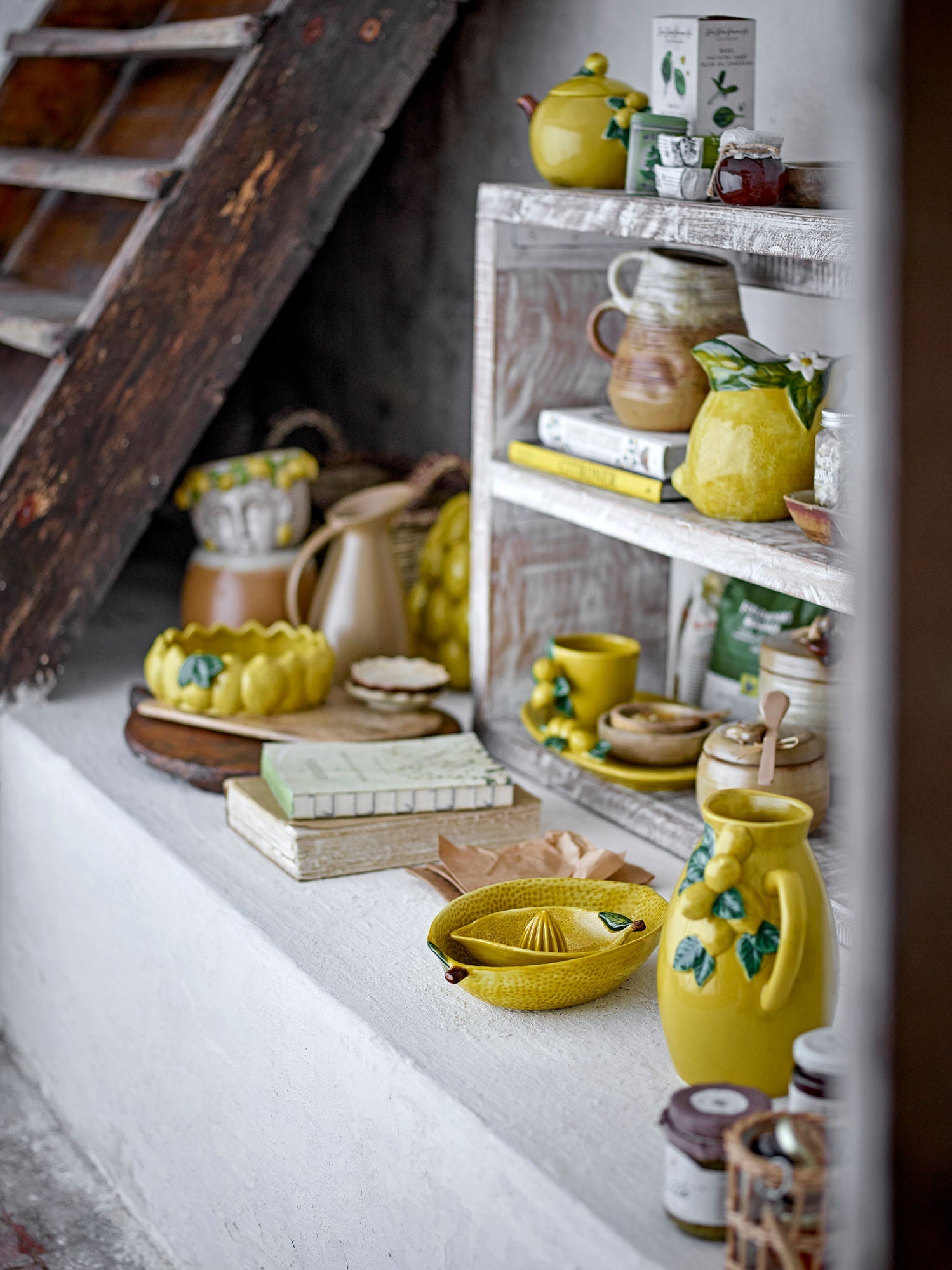 Création Collection Conde Shelf, Nature, Reclaimed Wood