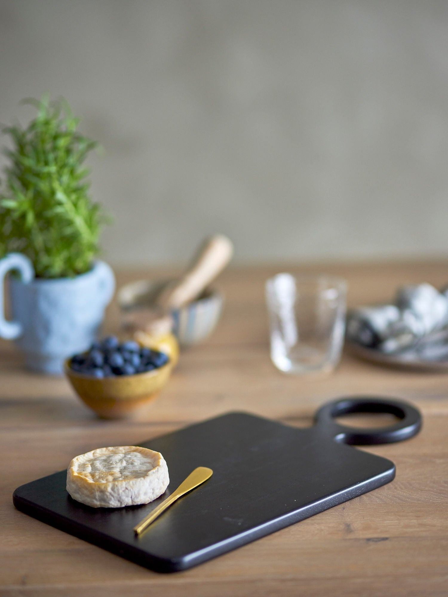 Bloomingville Hombre Serving Board, nero, mango