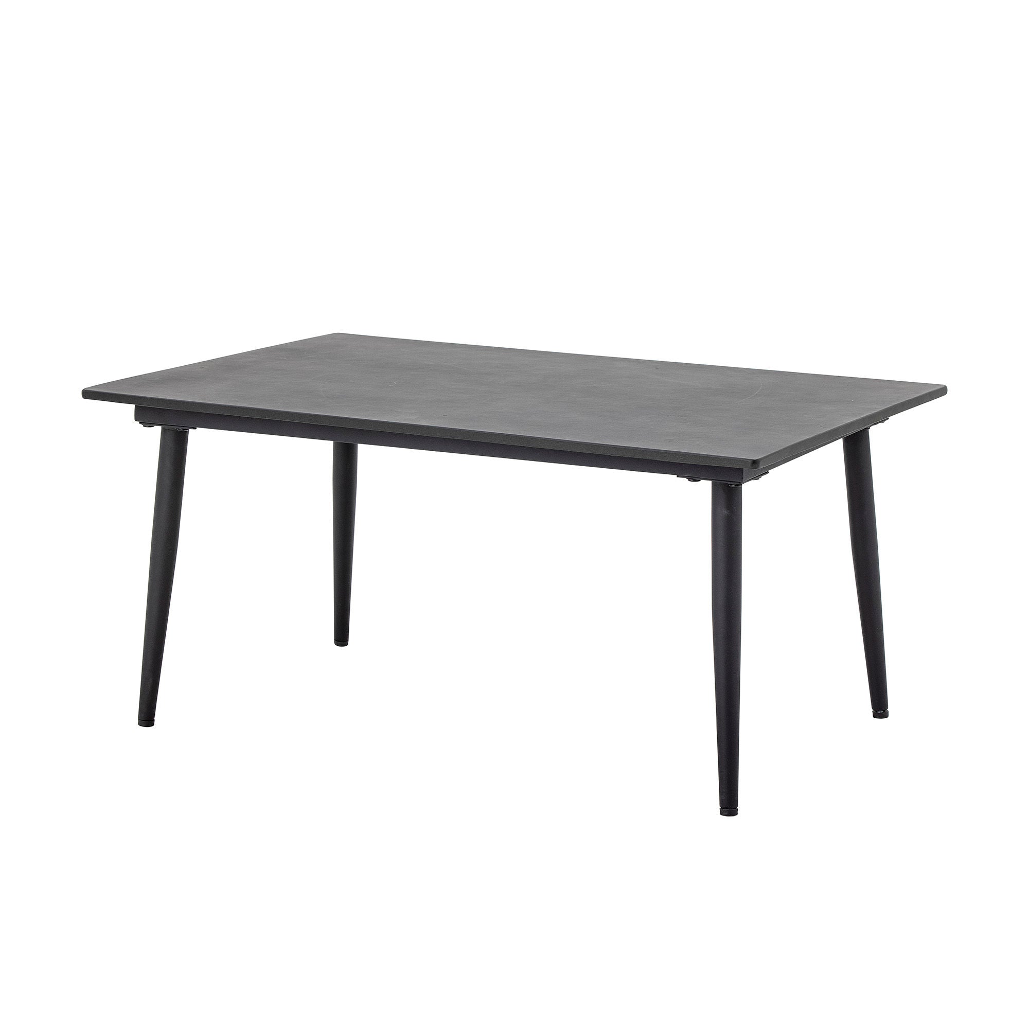 Table basse Bloomingville Pavone, noir, ciment de fibres