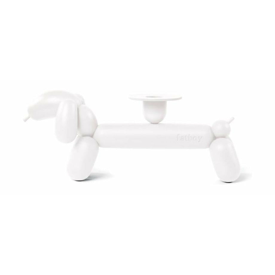 Fatboy Can Dog Candlestick, bianco