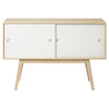 FDB Møbler A83 Butler sideboard, bianco/naturale