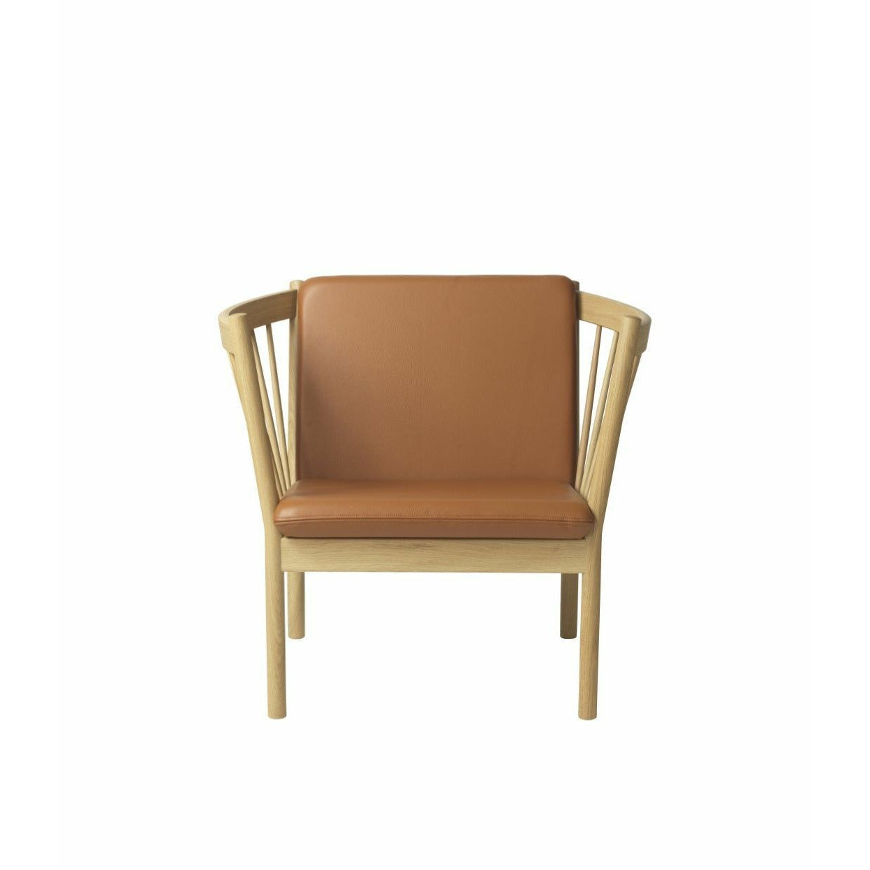 Fdb Møbler Fauteuil J146, naturel / cognac