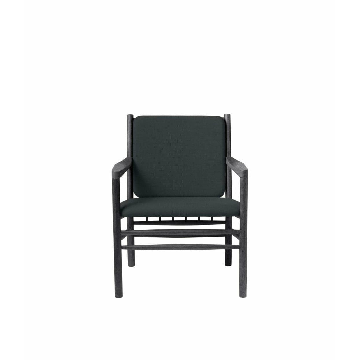 Fdb Møbler Fauteuil J147, noir / vert foncé