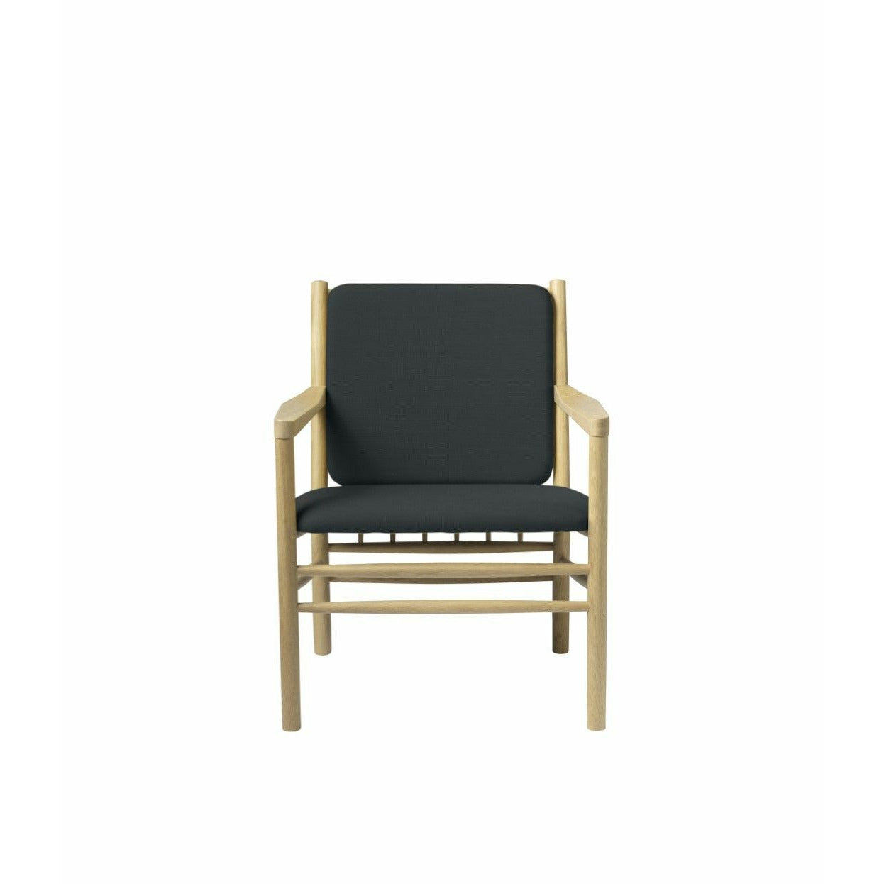 Fdb Møbler Fauteuil J147, naturel / mørkegrøn